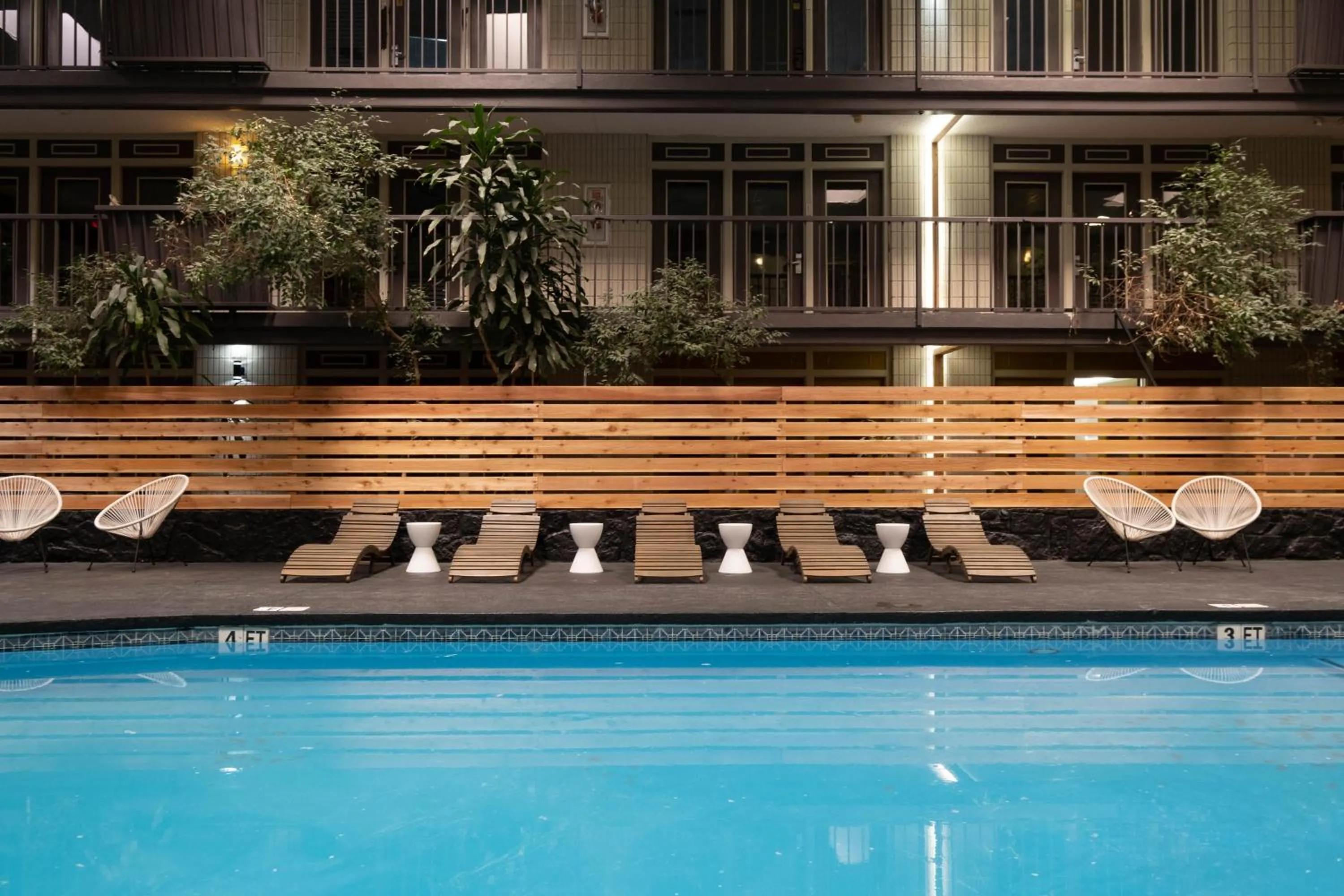 Pool view in The Westerner - Extended Stay