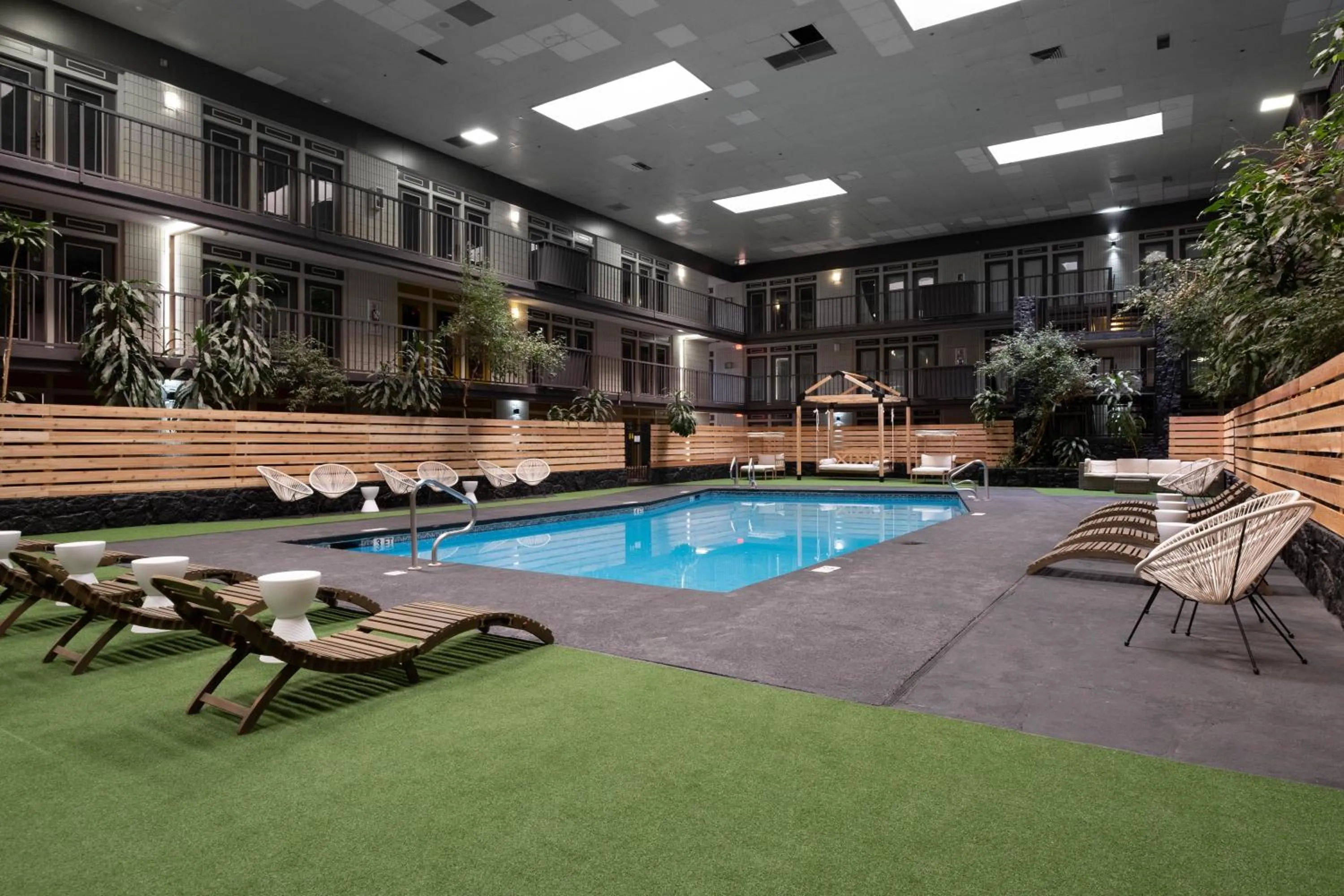 Pool view in The Westerner - Extended Stay