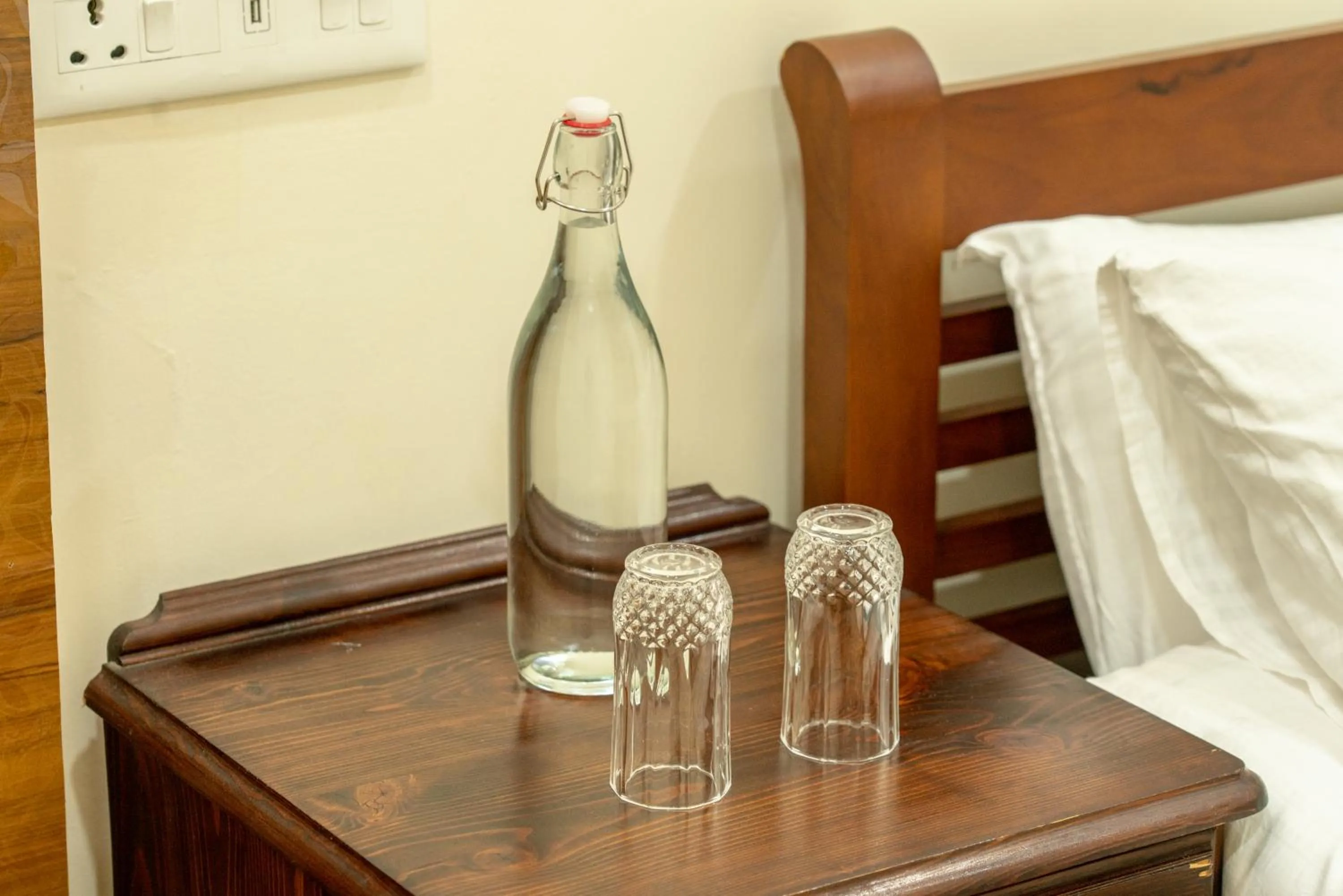 Bed in The Inglewood Bungalow