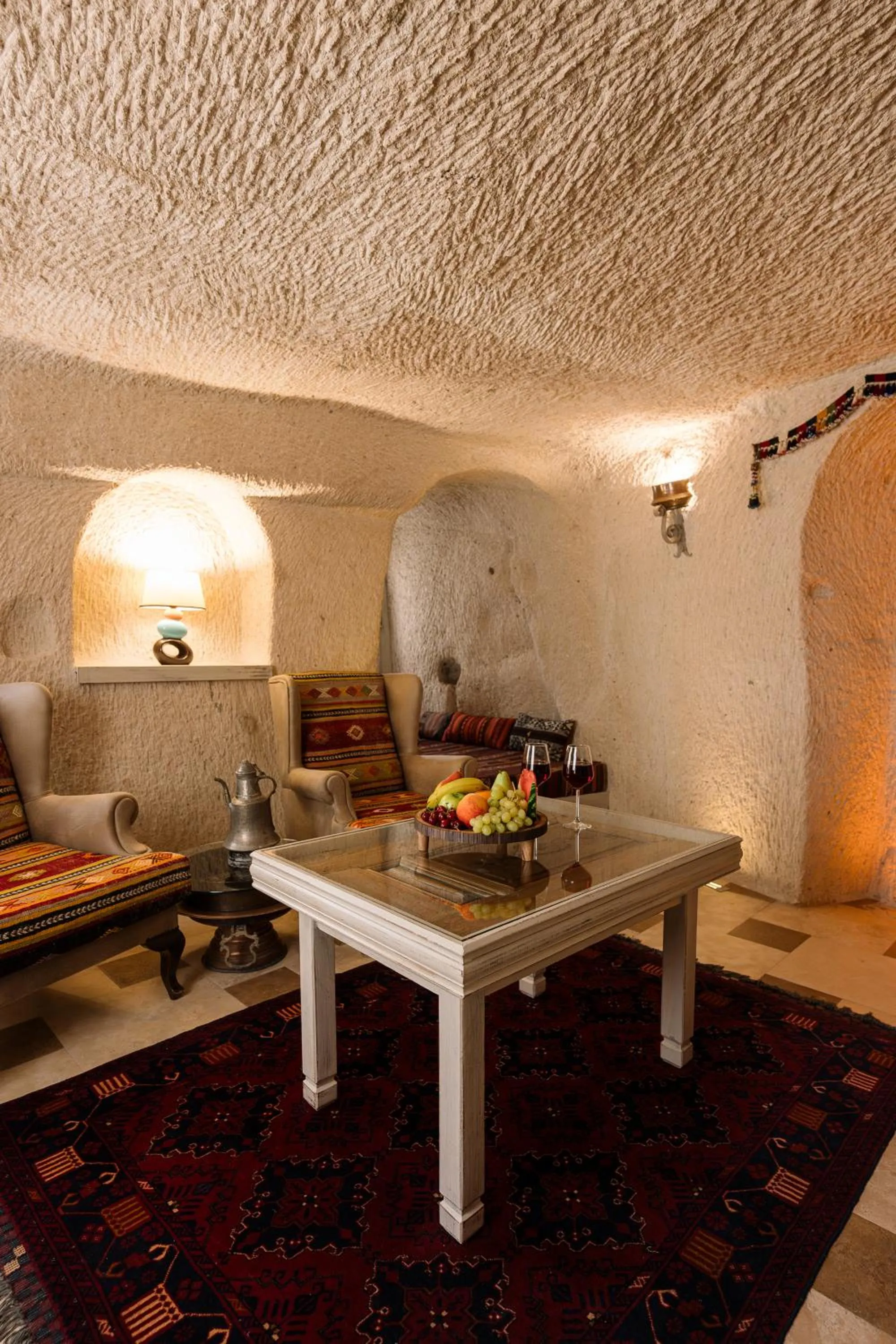 Seating area in Cappadocia Cave Suites Adult Only