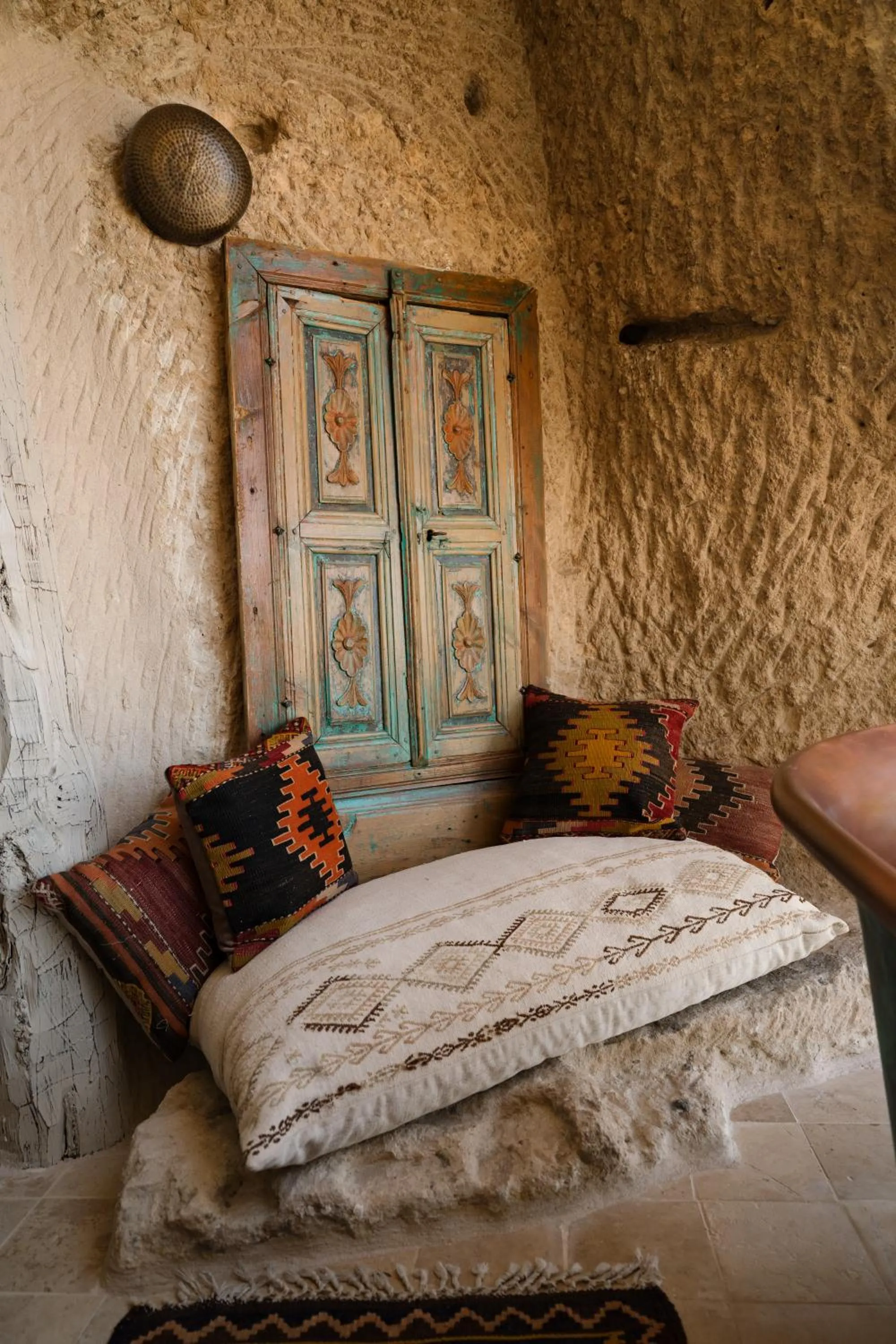 Decorative detail, Bed in Cappadocia Cave Suites Adult Only