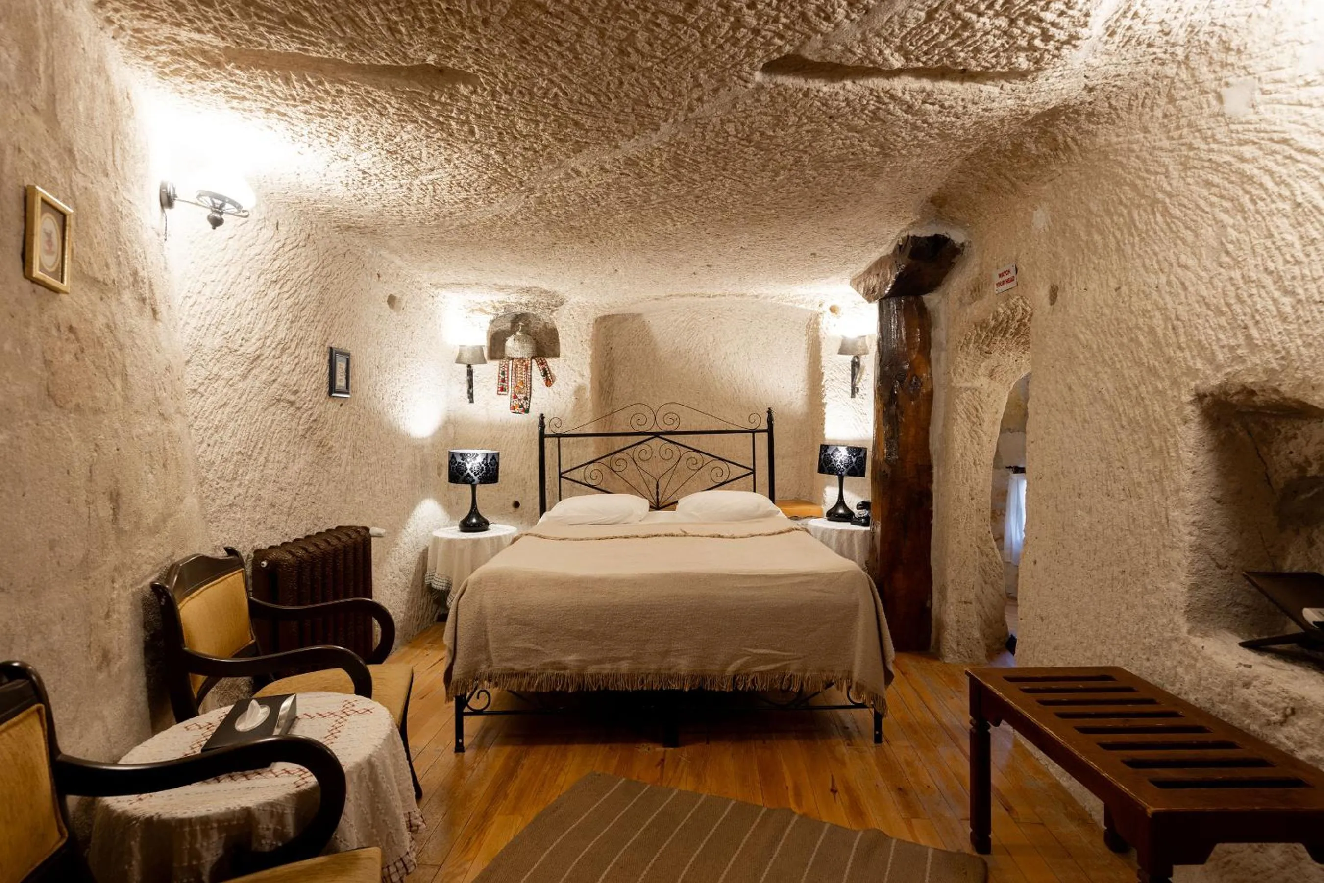 Bed in Cappadocia Cave Suites Adult Only