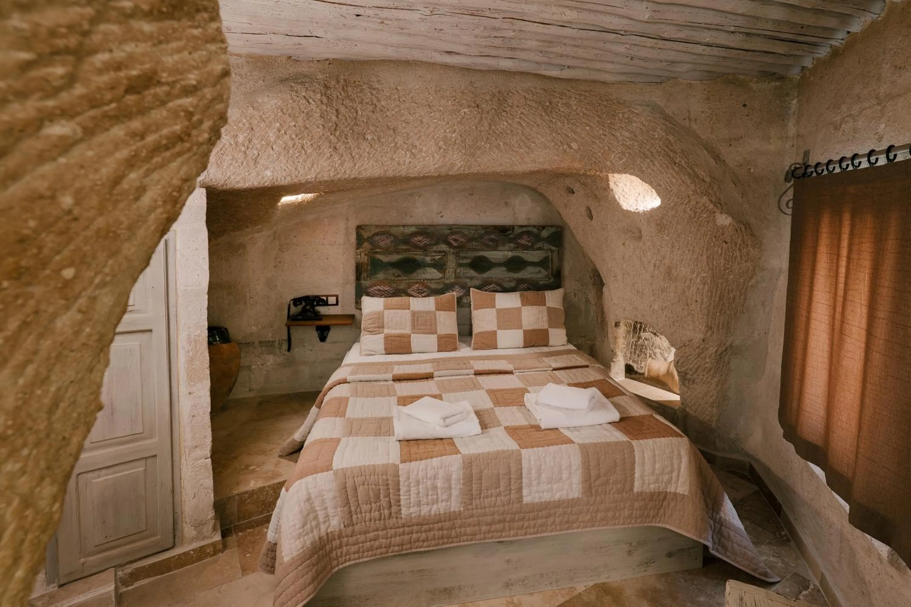 Bed in Cappadocia Cave Suites Adult Only