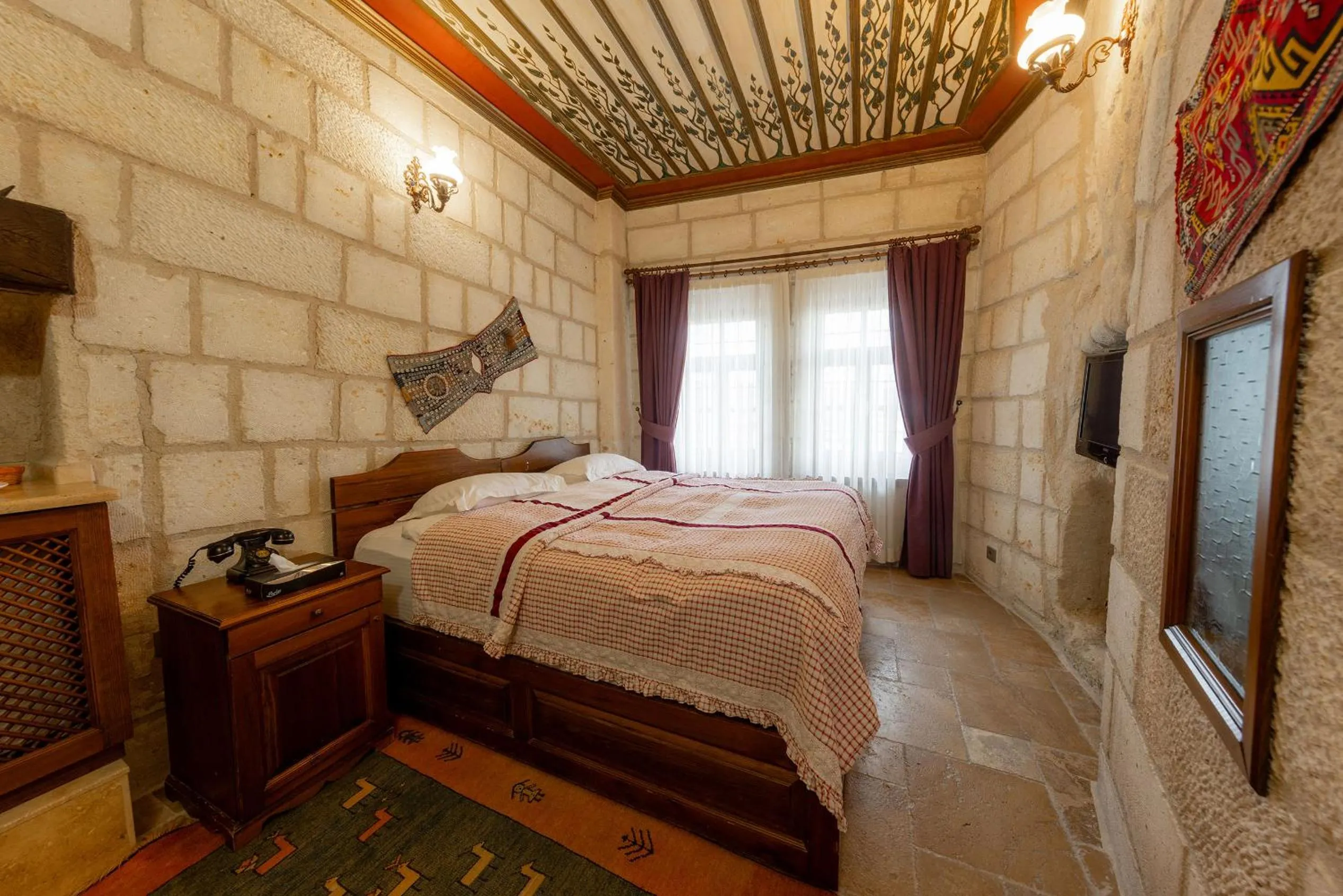 Bed in Cappadocia Cave Suites Adult Only