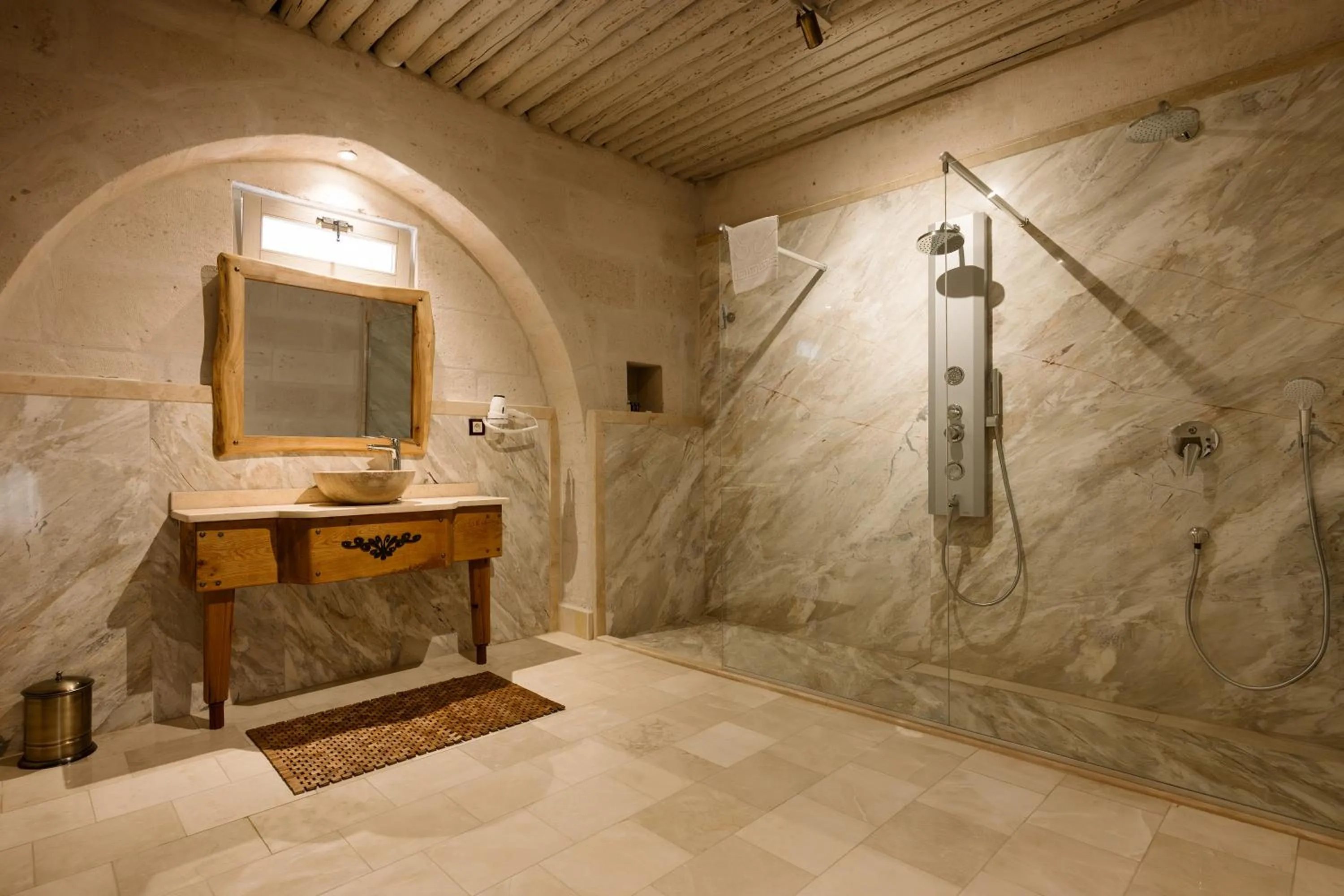 Shower in Cappadocia Cave Suites Adult Only