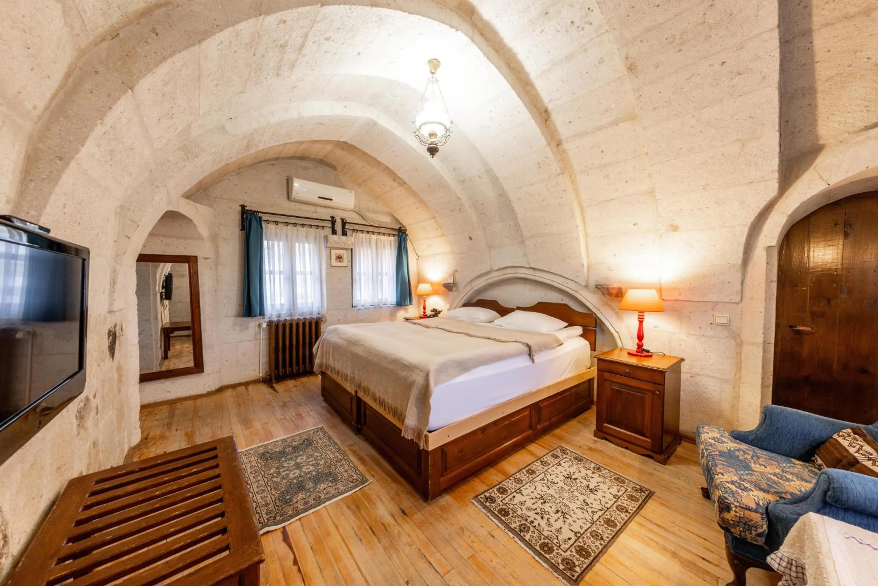 Bed in Cappadocia Cave Suites Adult Only