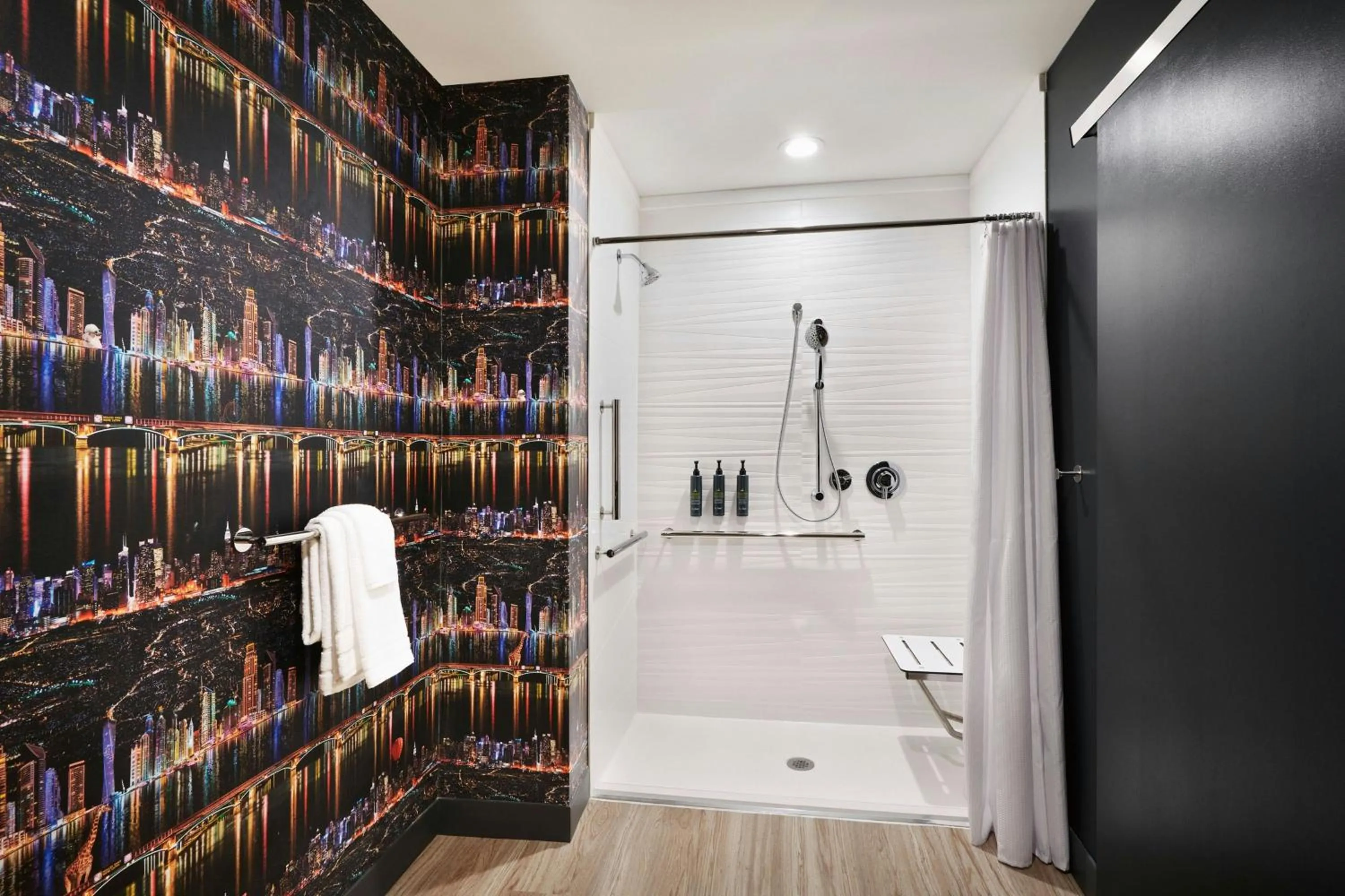 Bathroom in Aloft Atlanta Perimeter Center