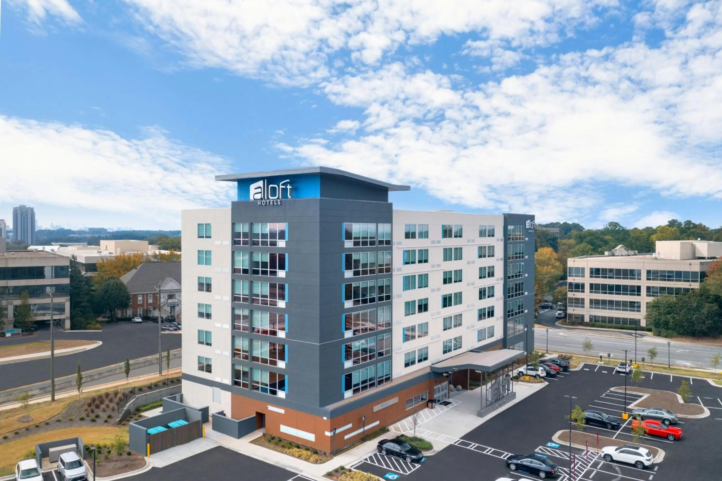 Property building in Aloft Atlanta Perimeter Center