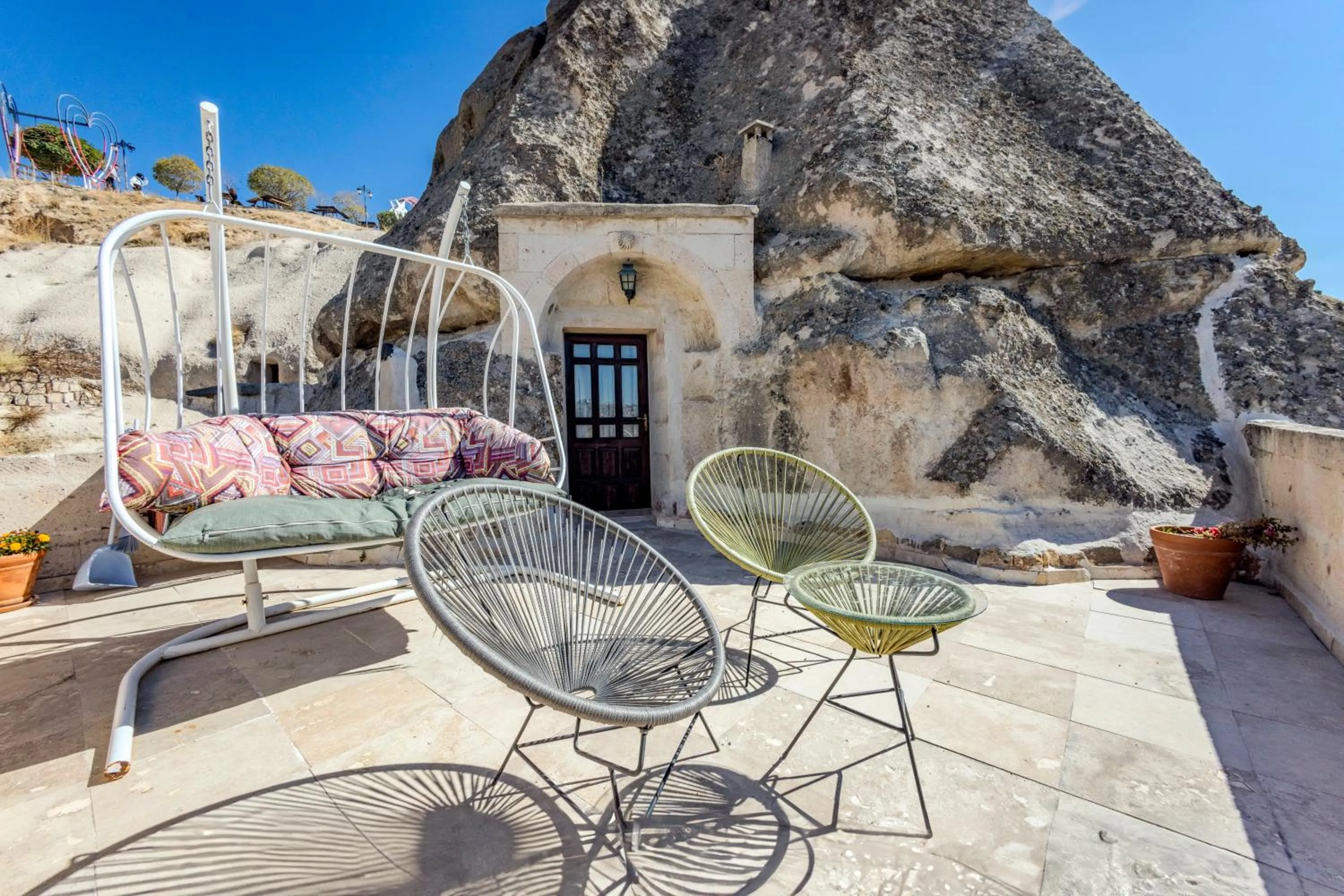 Patio in Ascension Cave Suites - Special Class