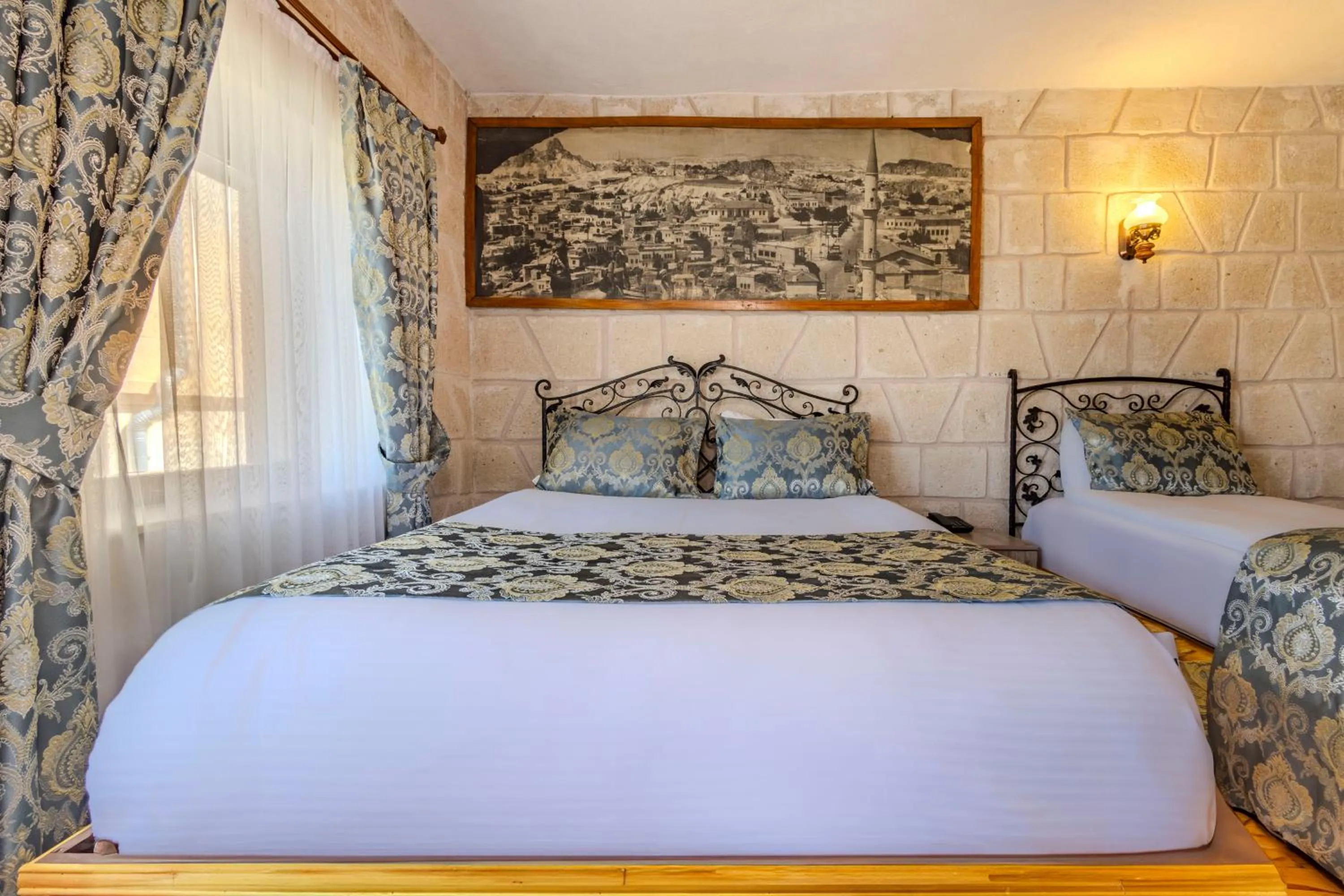 Bed in Ascension Cave Suites - Special Class