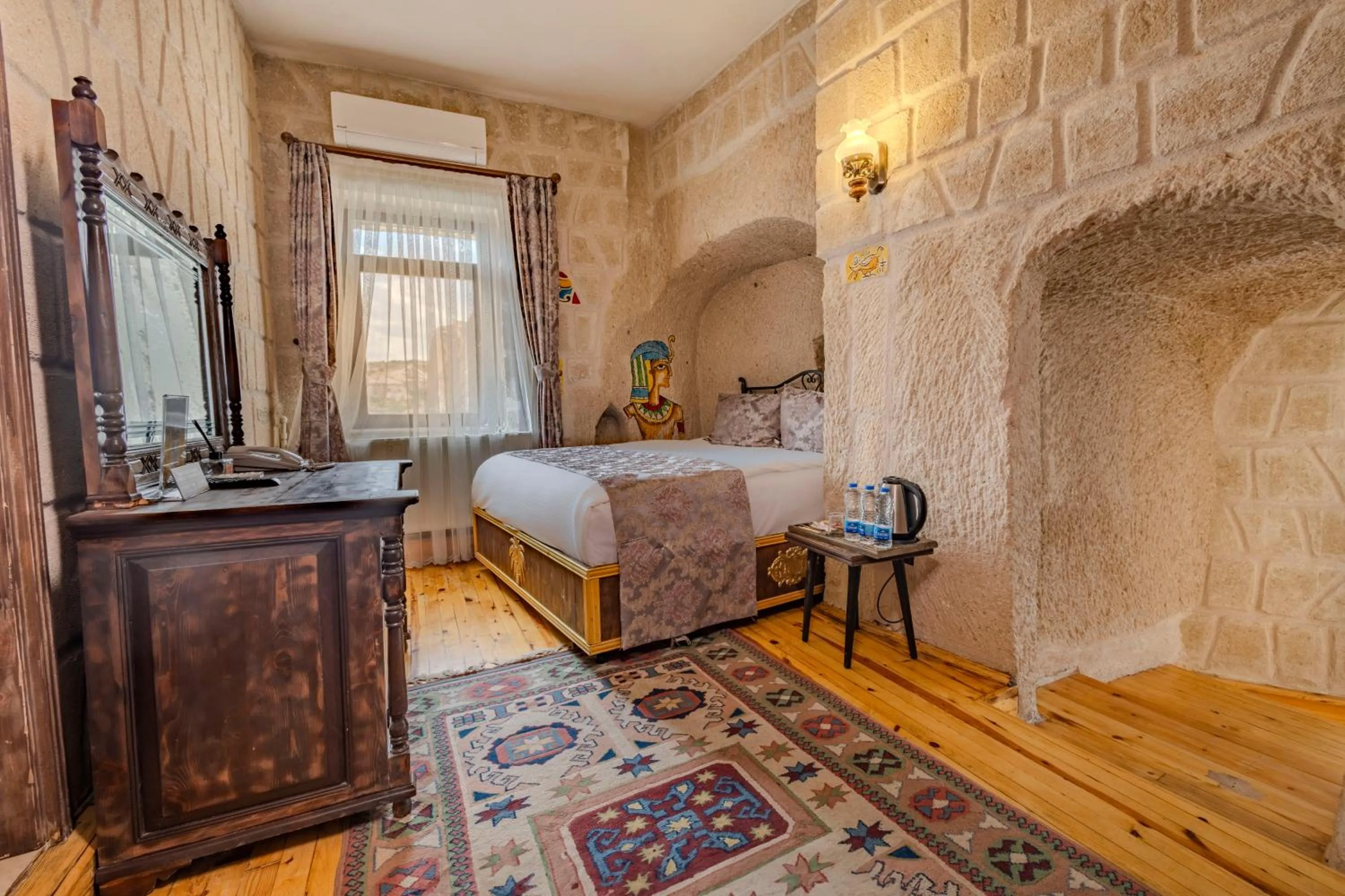 Bed in Ascension Cave Suites - Special Class