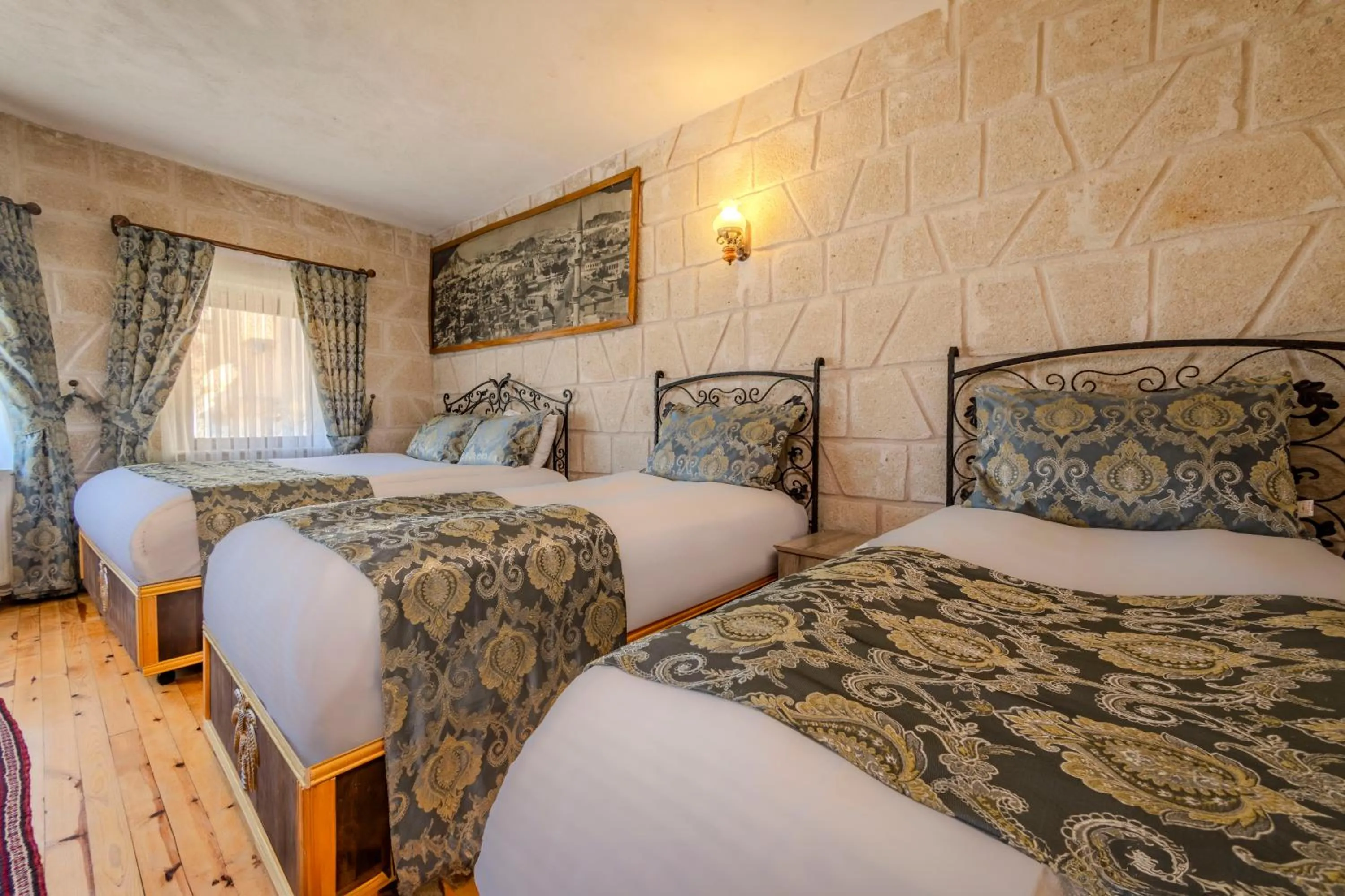 Bed in Ascension Cave Suites - Special Class