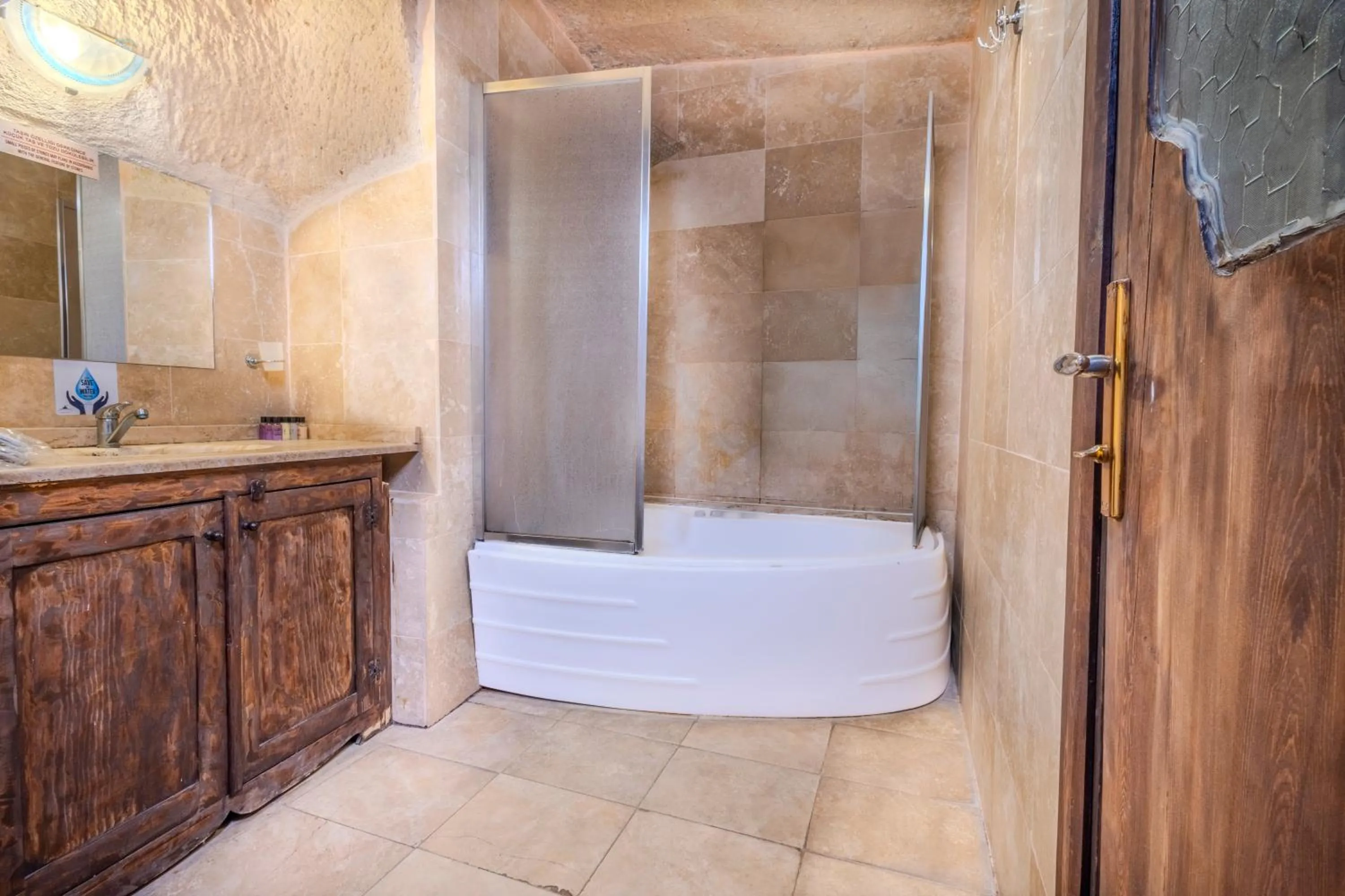 Shower in Ascension Cave Suites - Special Class