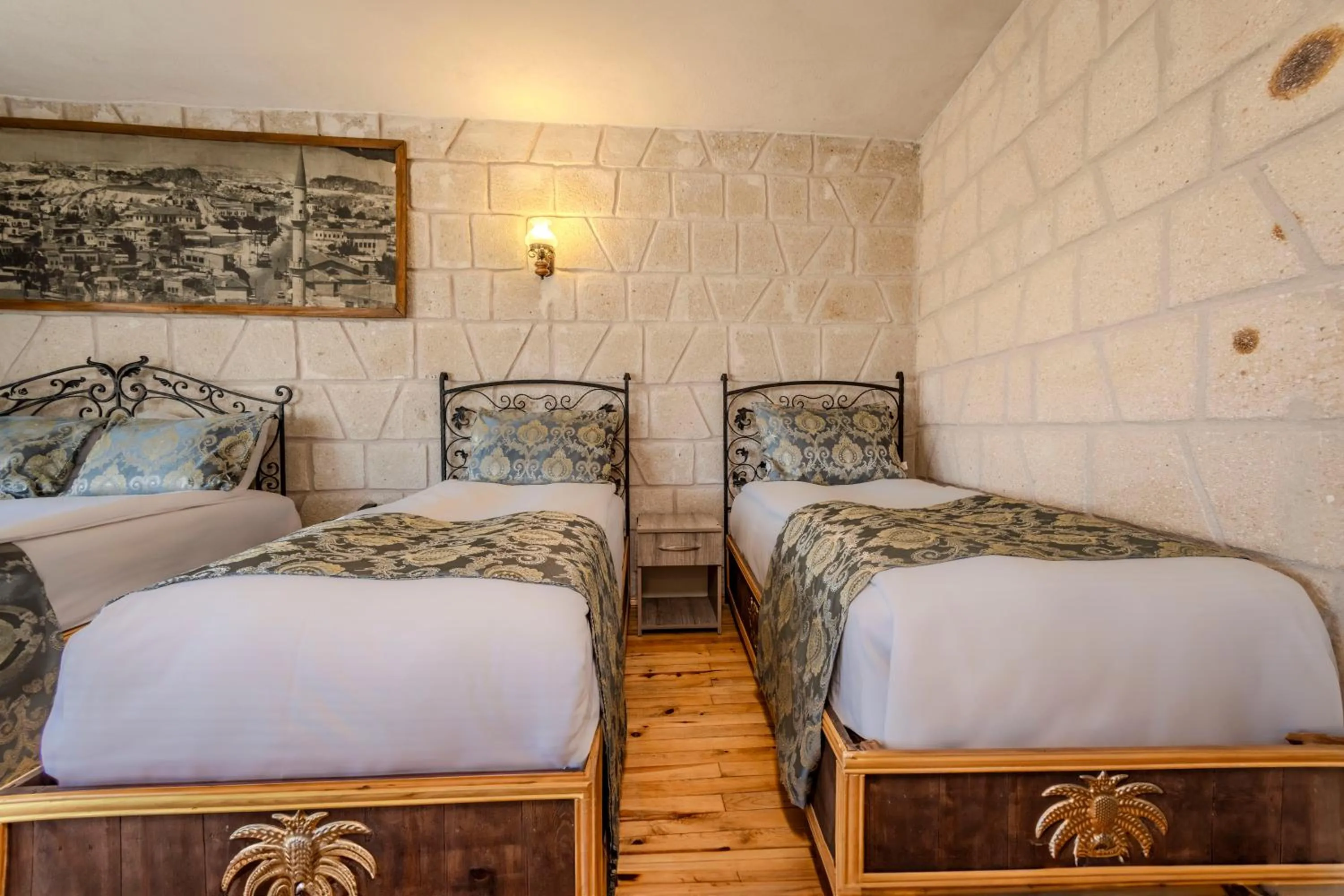 Bed in Ascension Cave Suites - Special Class