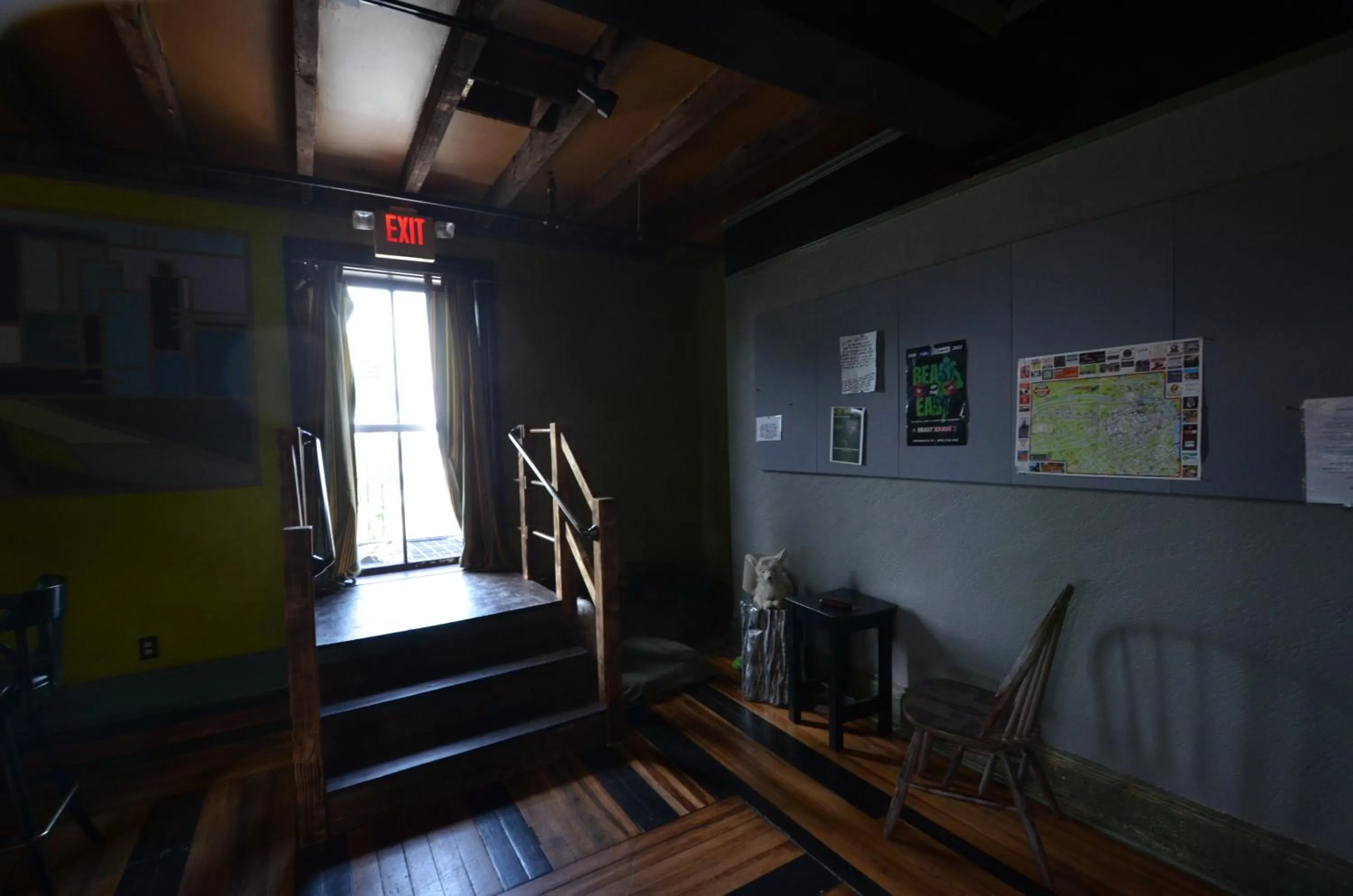 Living room in Michie Hostel