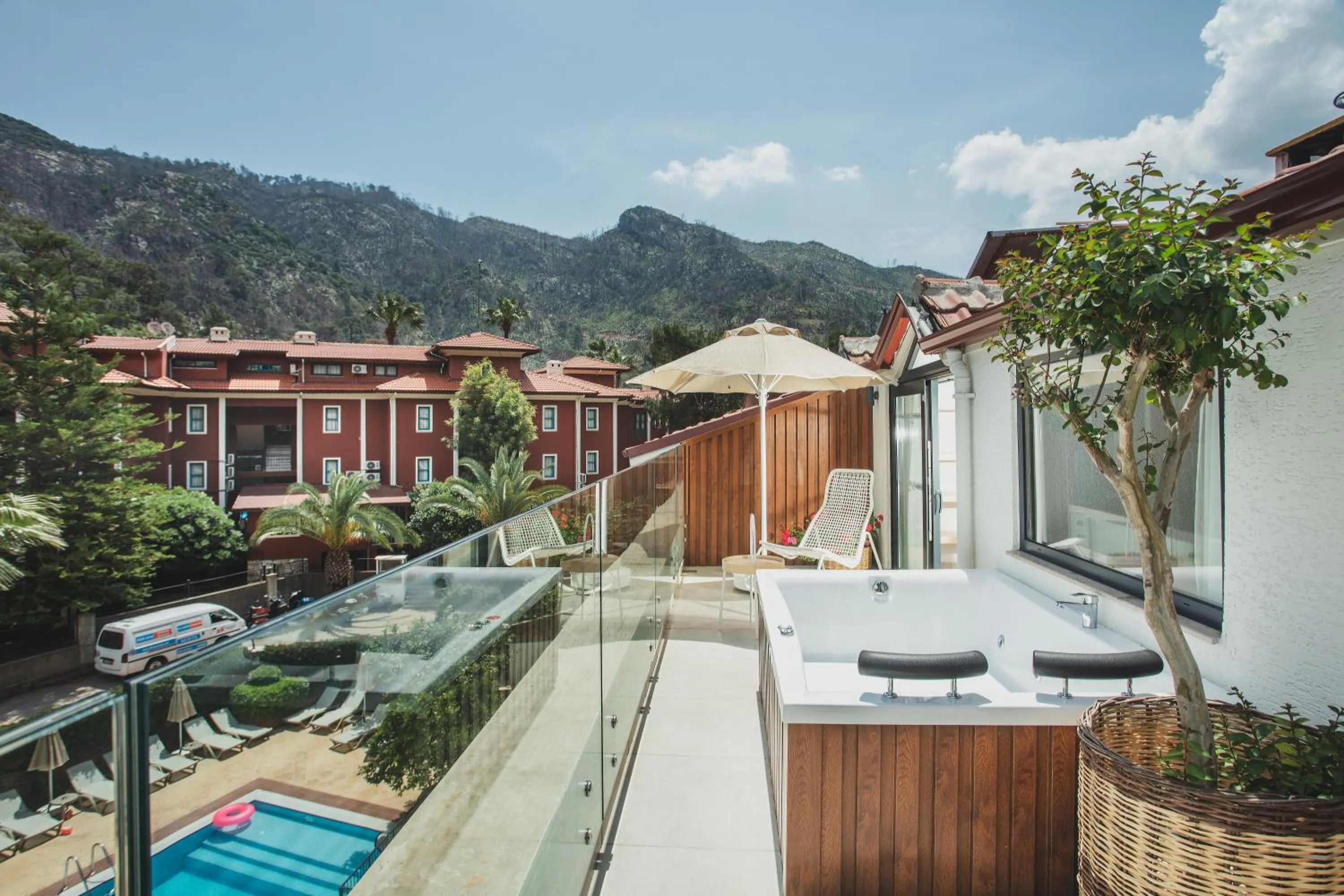 Balcony/Terrace in Grand Aquarium