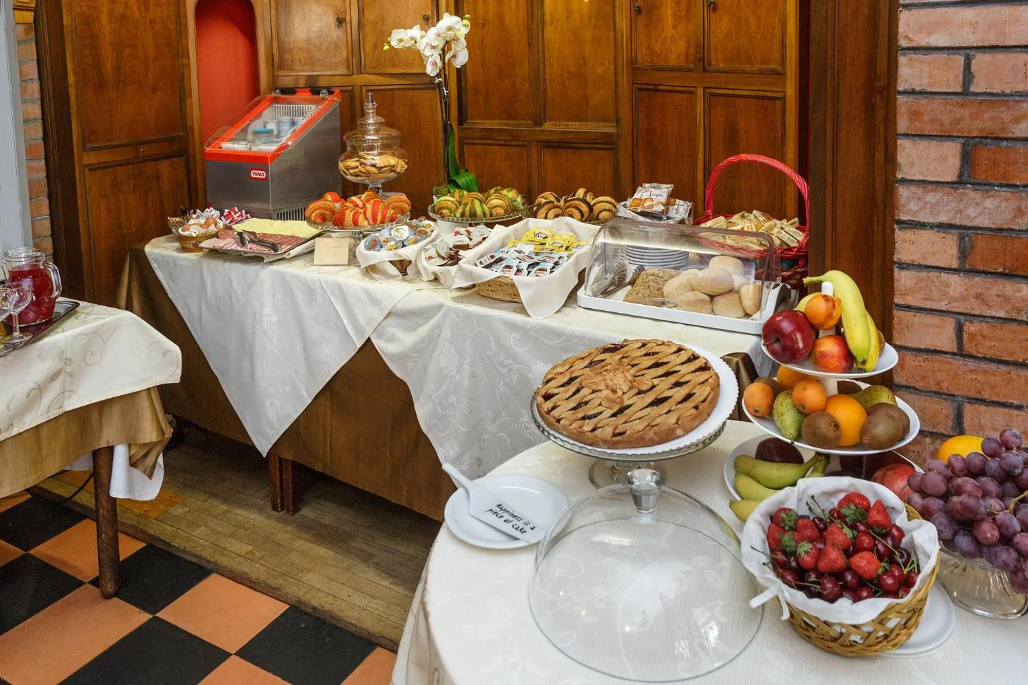 Food close-up in Hotel Villa Maria