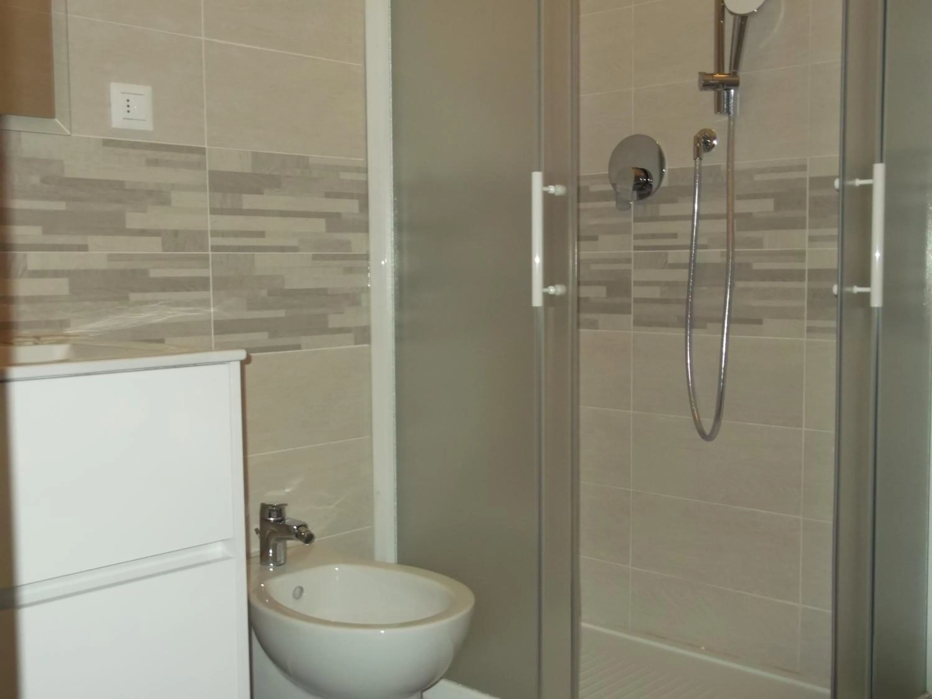 Shower in Hotel Villa Maria