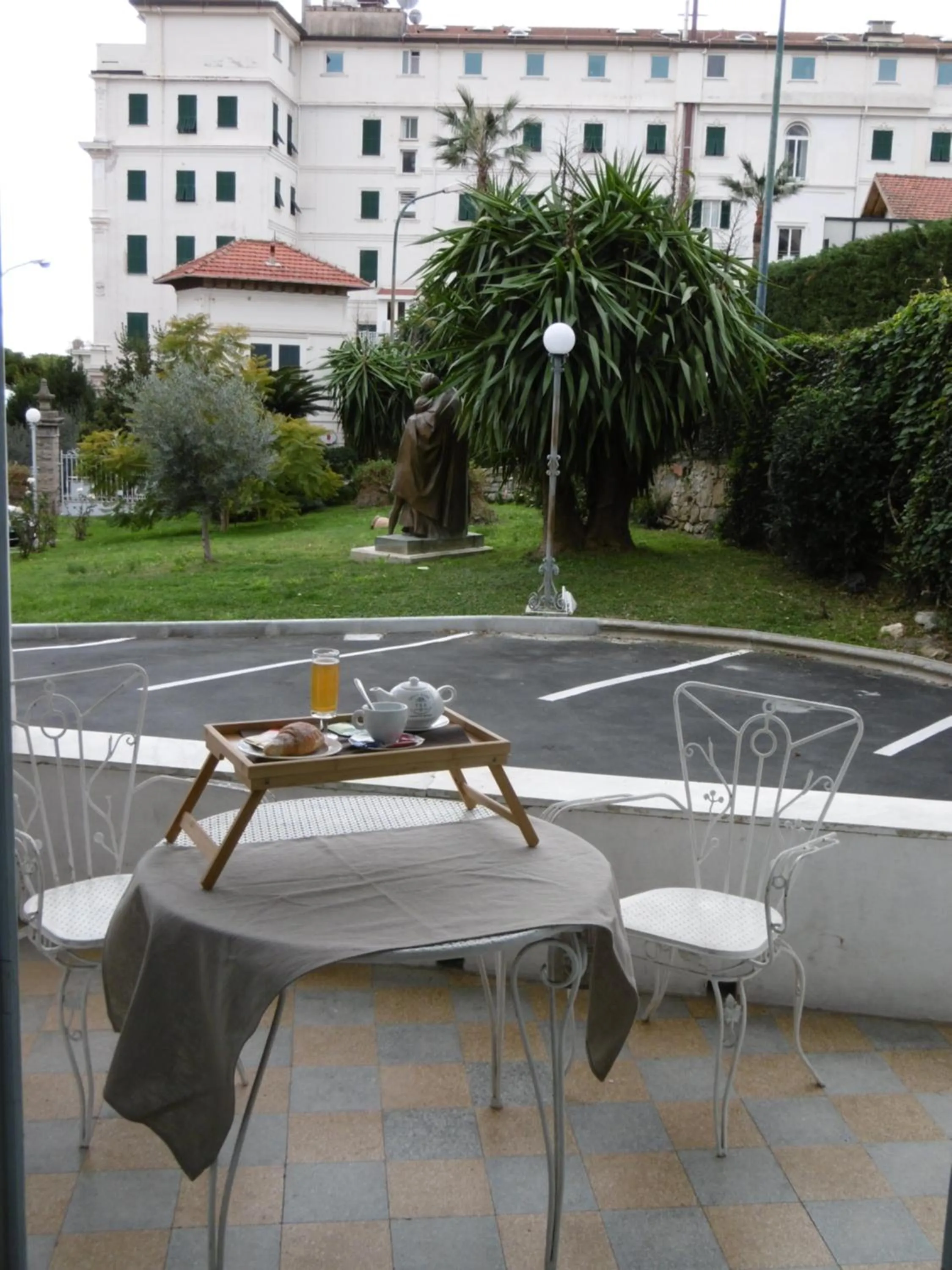 Patio in Hotel Villa Maria