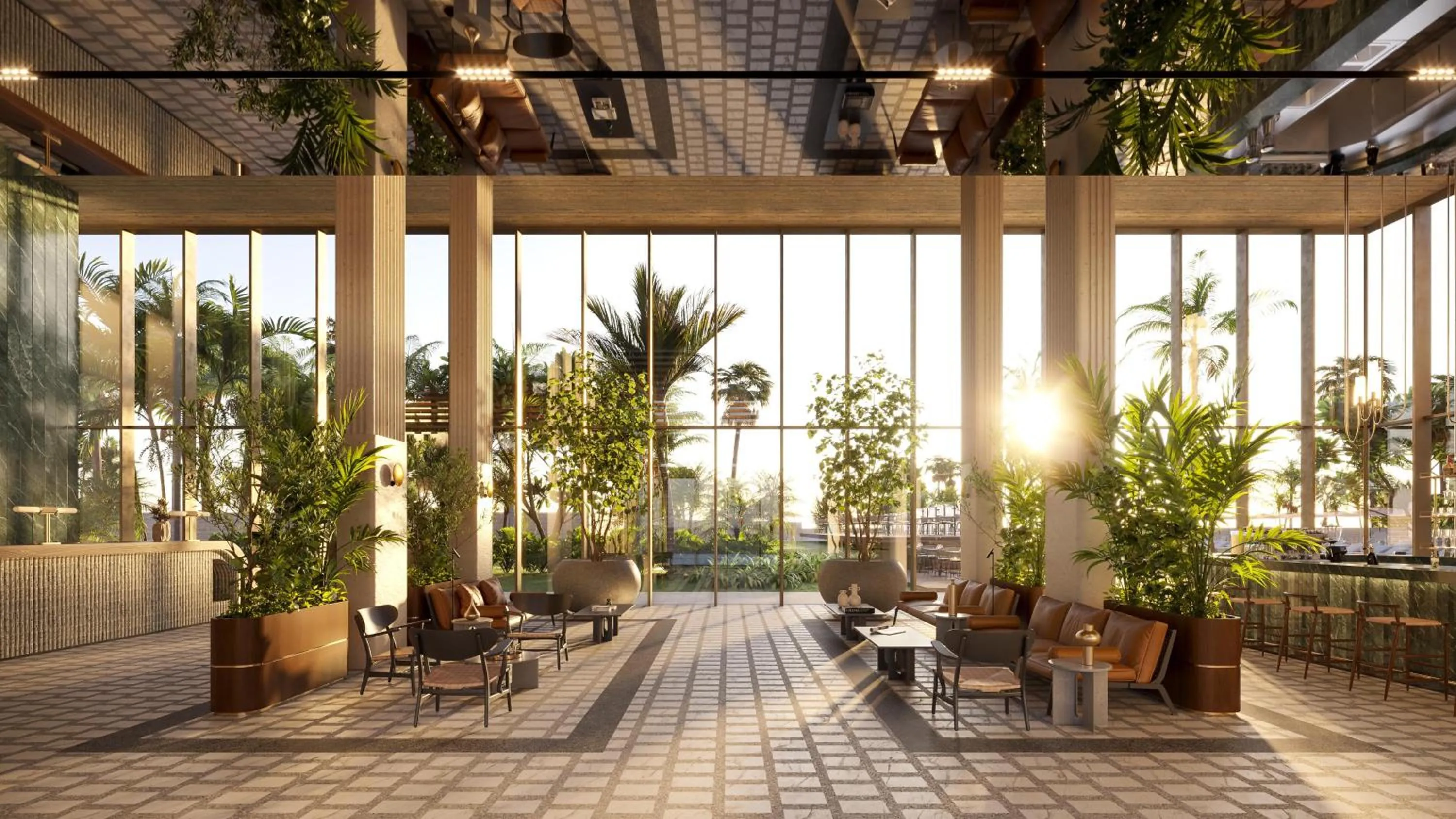 Lobby or reception in The Nines