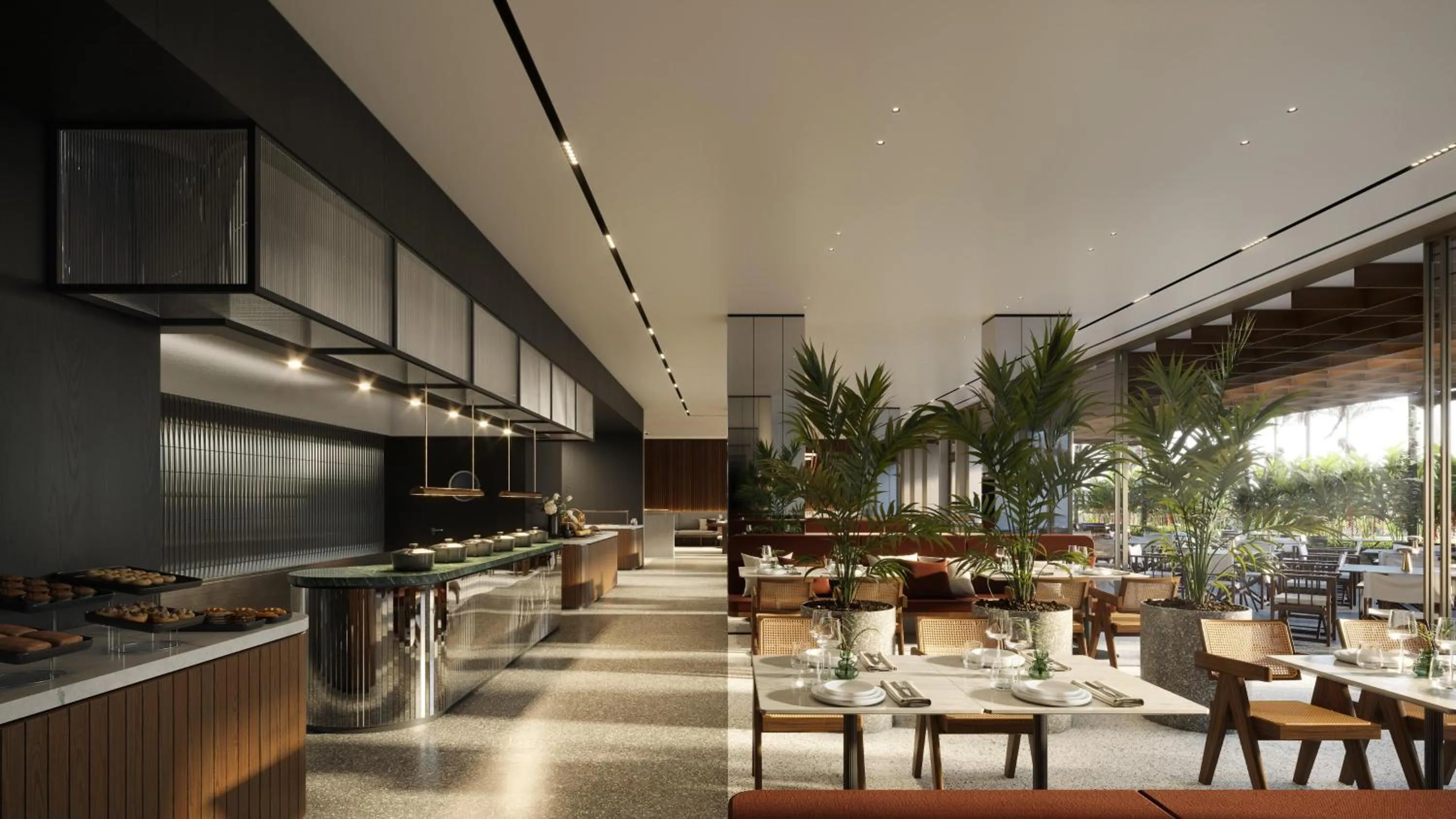 Restaurant/places to eat in The Nines