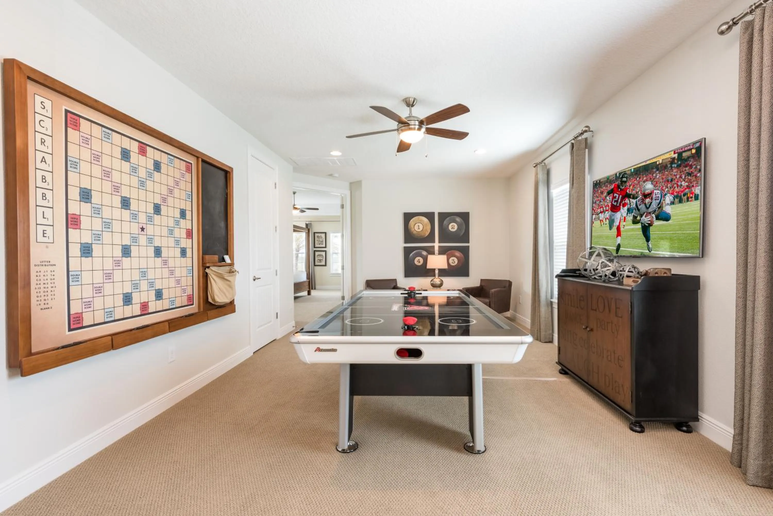 Game Room in Encore Resort and Water Park at Reunion by Rentyl