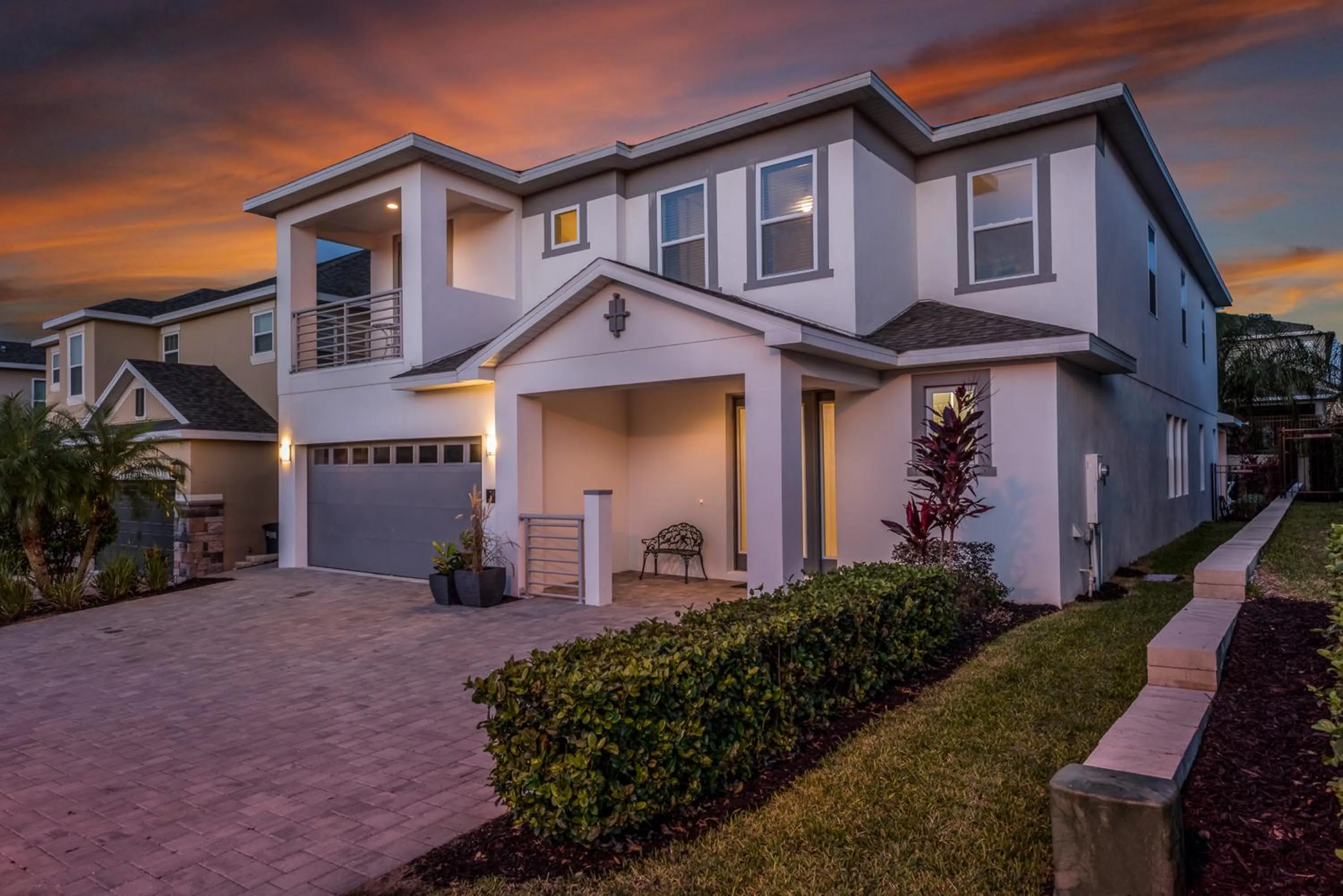 Property building in Encore Resort and Water Park at Reunion by Rentyl