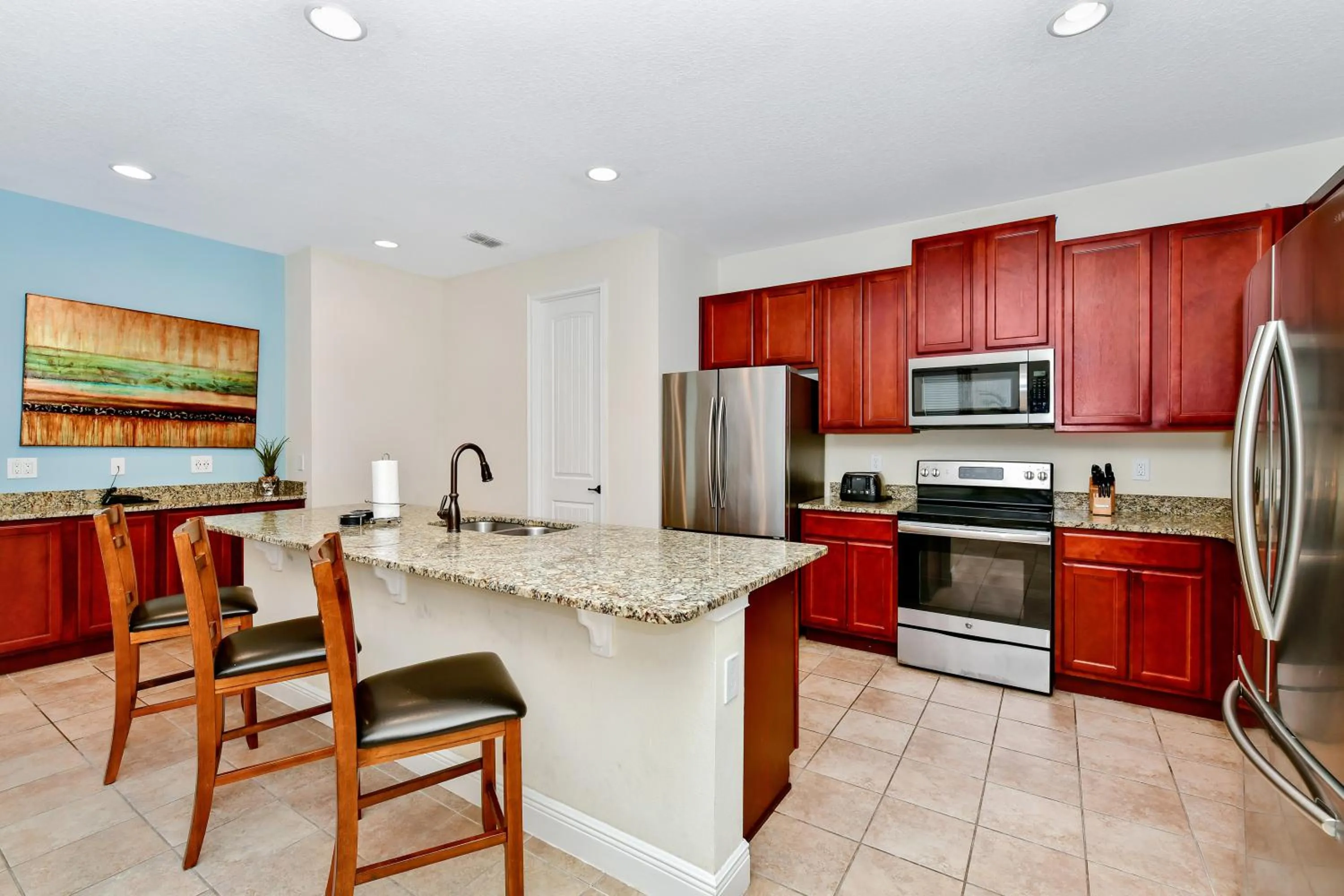 Kitchen or kitchenette in Encore Resort and Water Park at Reunion by Rentyl