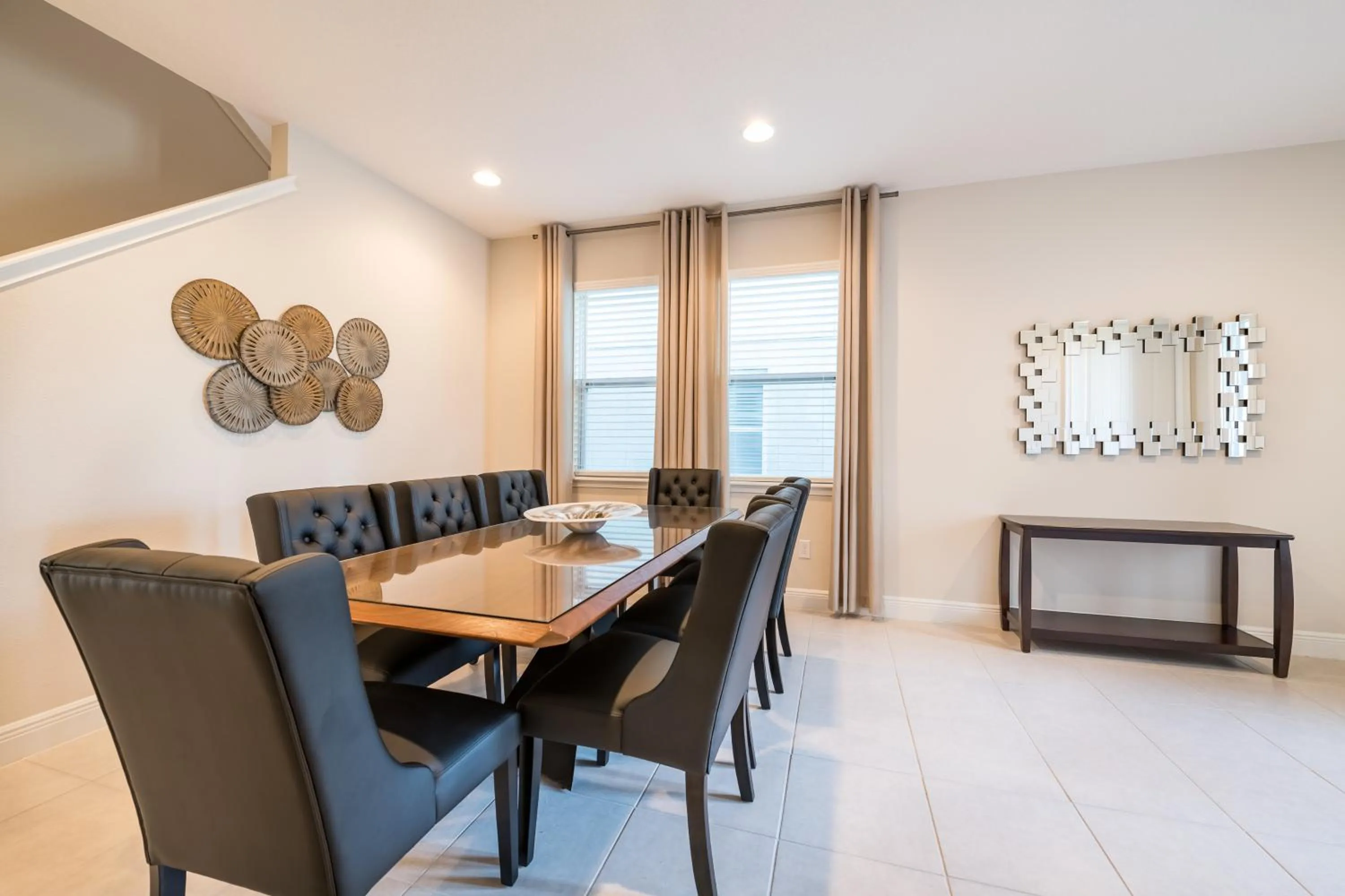 Living room in Encore Resort and Water Park at Reunion by Rentyl