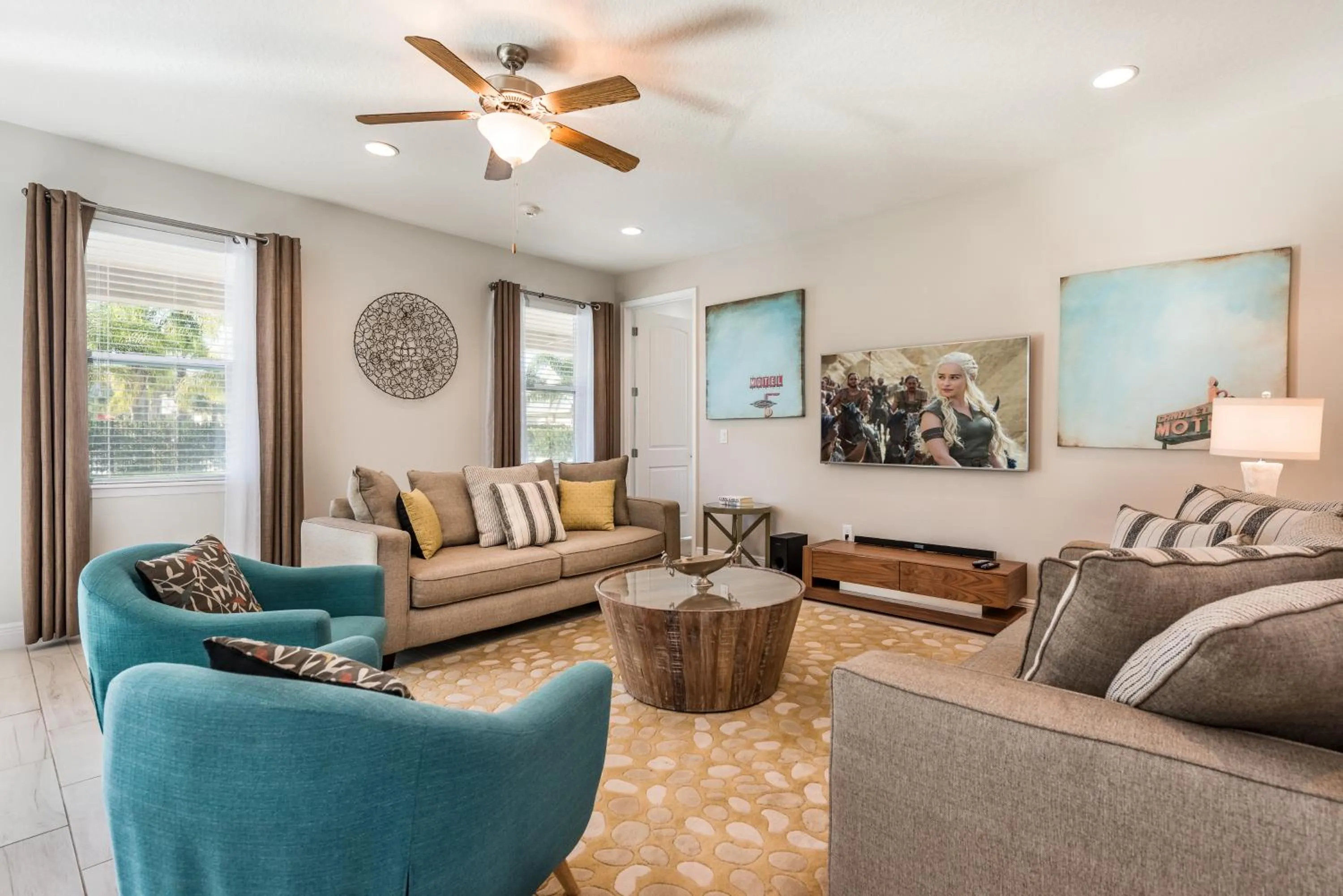 TV and multimedia in Encore Resort and Water Park at Reunion by Rentyl