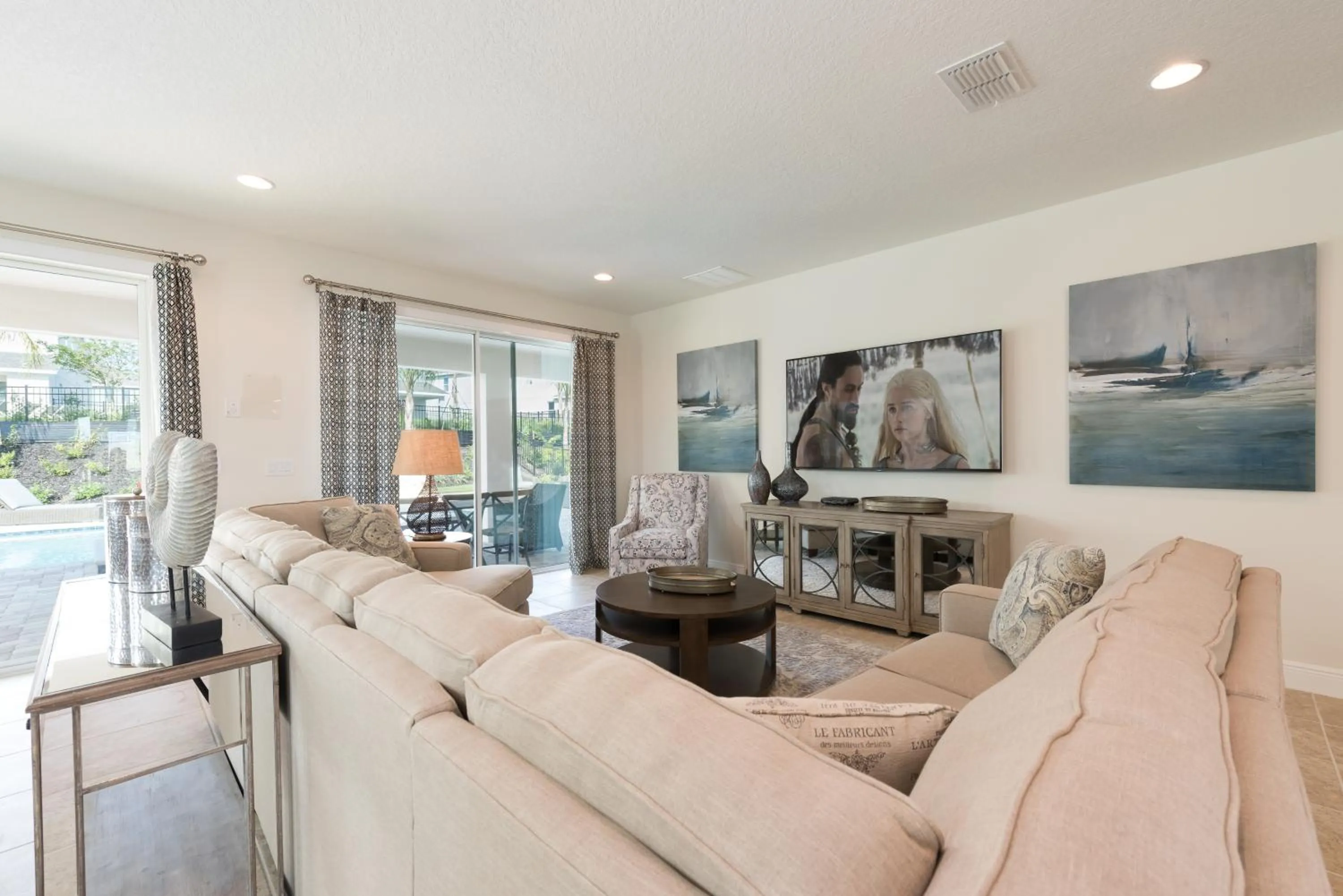 TV and multimedia in Encore Resort and Water Park at Reunion by Rentyl