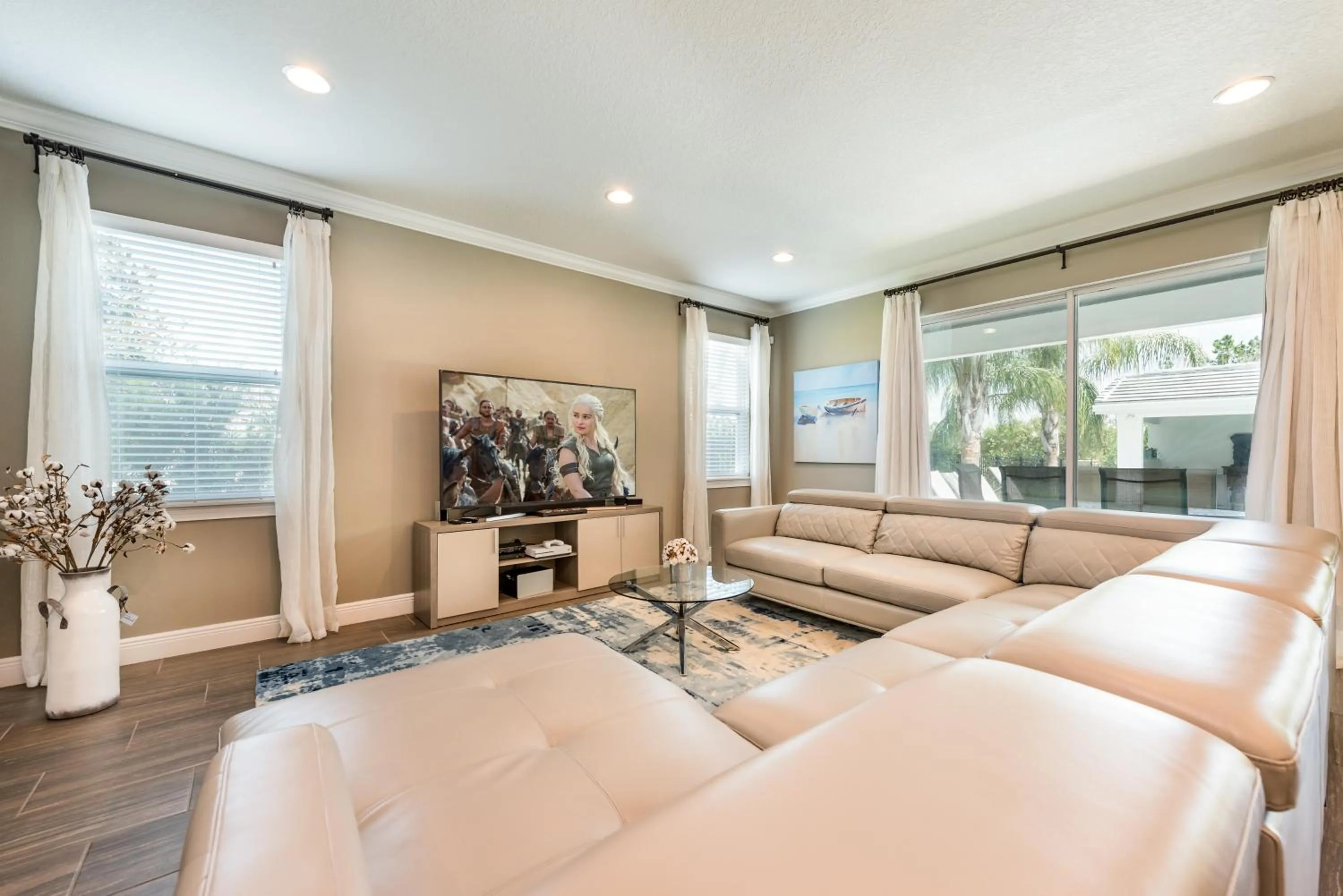 TV and multimedia in Encore Resort and Water Park at Reunion by Rentyl