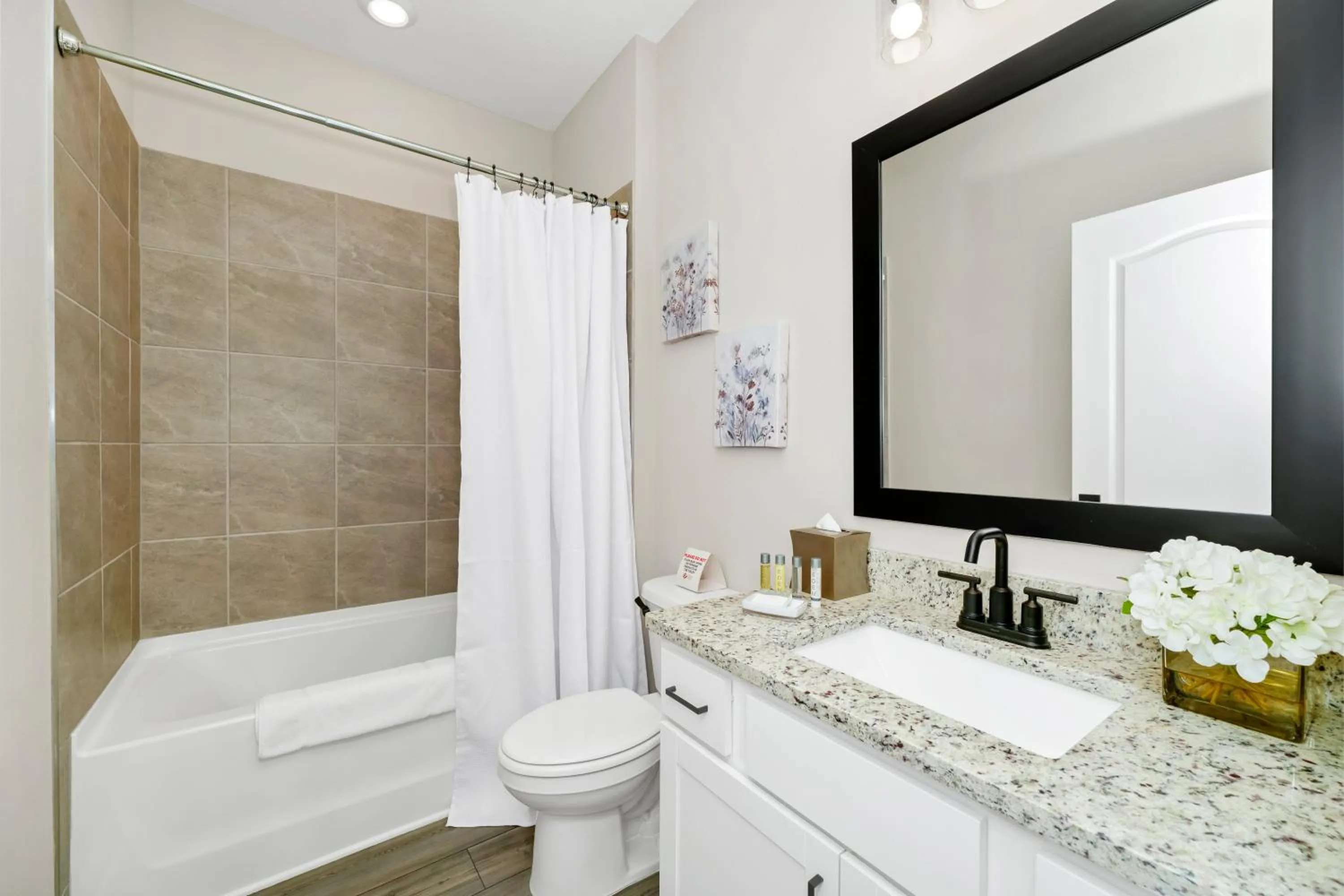 Shower in Encore Resort and Water Park at Reunion by Rentyl