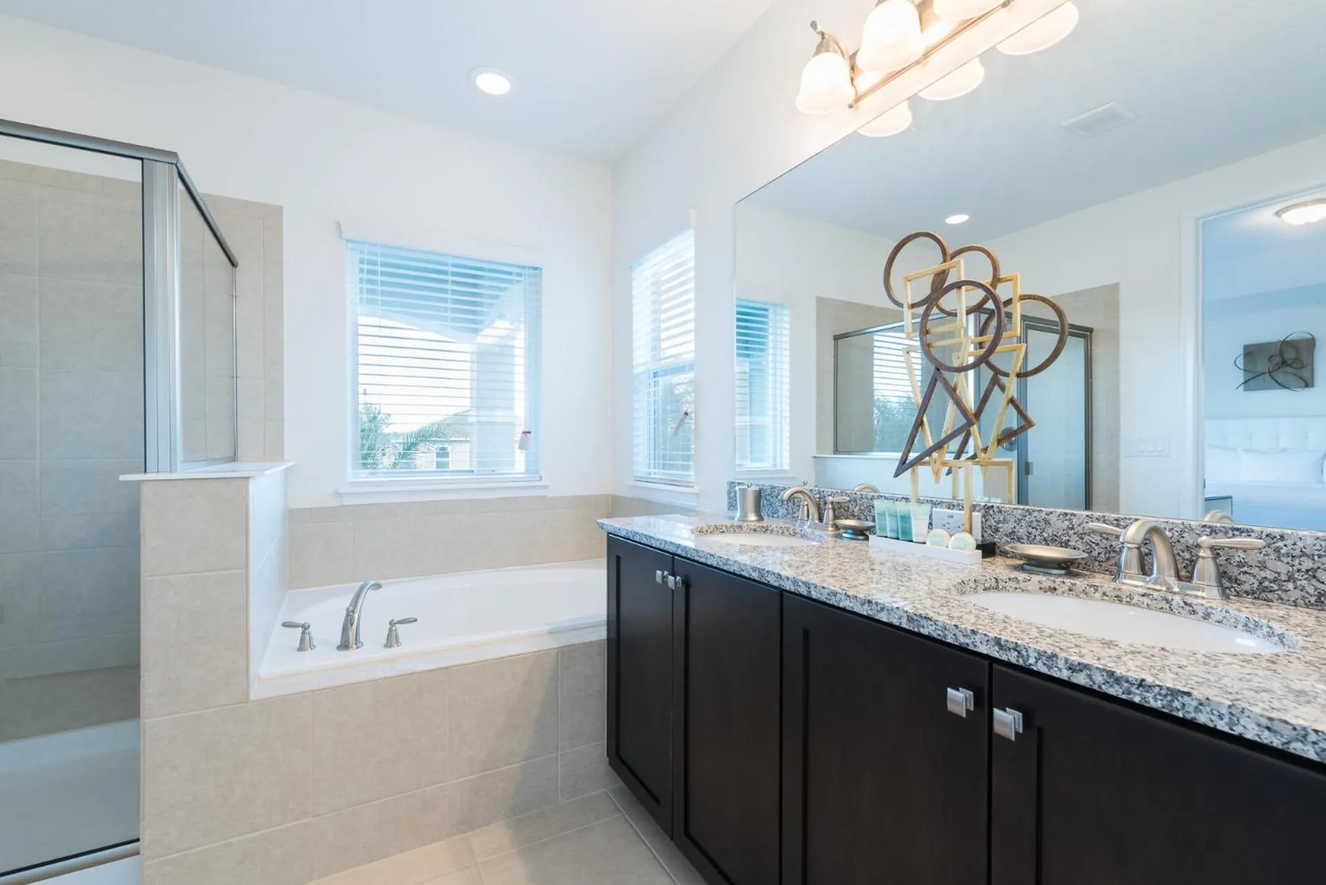 Shower in Encore Resort and Water Park at Reunion by Rentyl