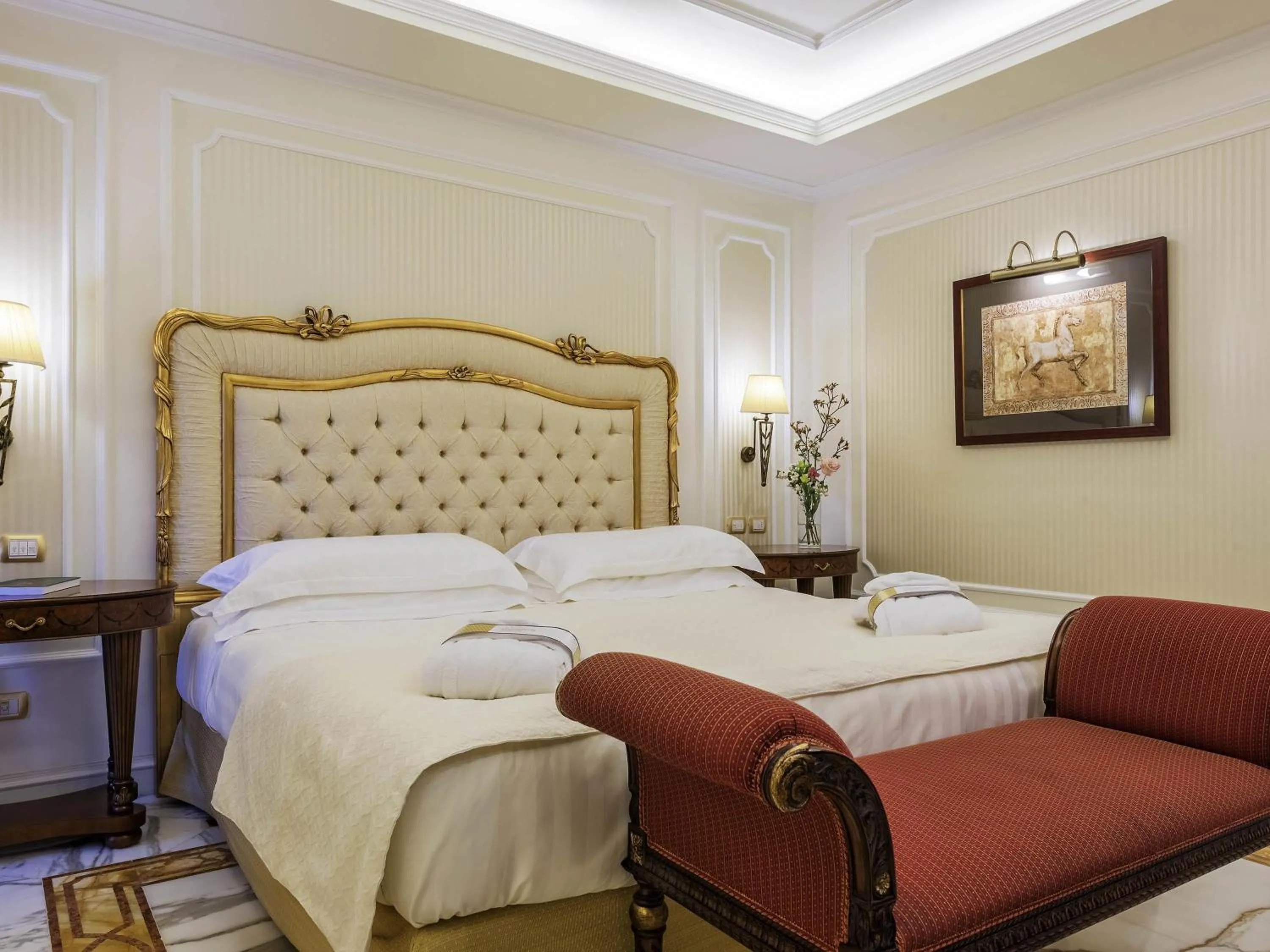 Bedroom, Bed in Mercure Petriolo Siena Terme Spa Hotel