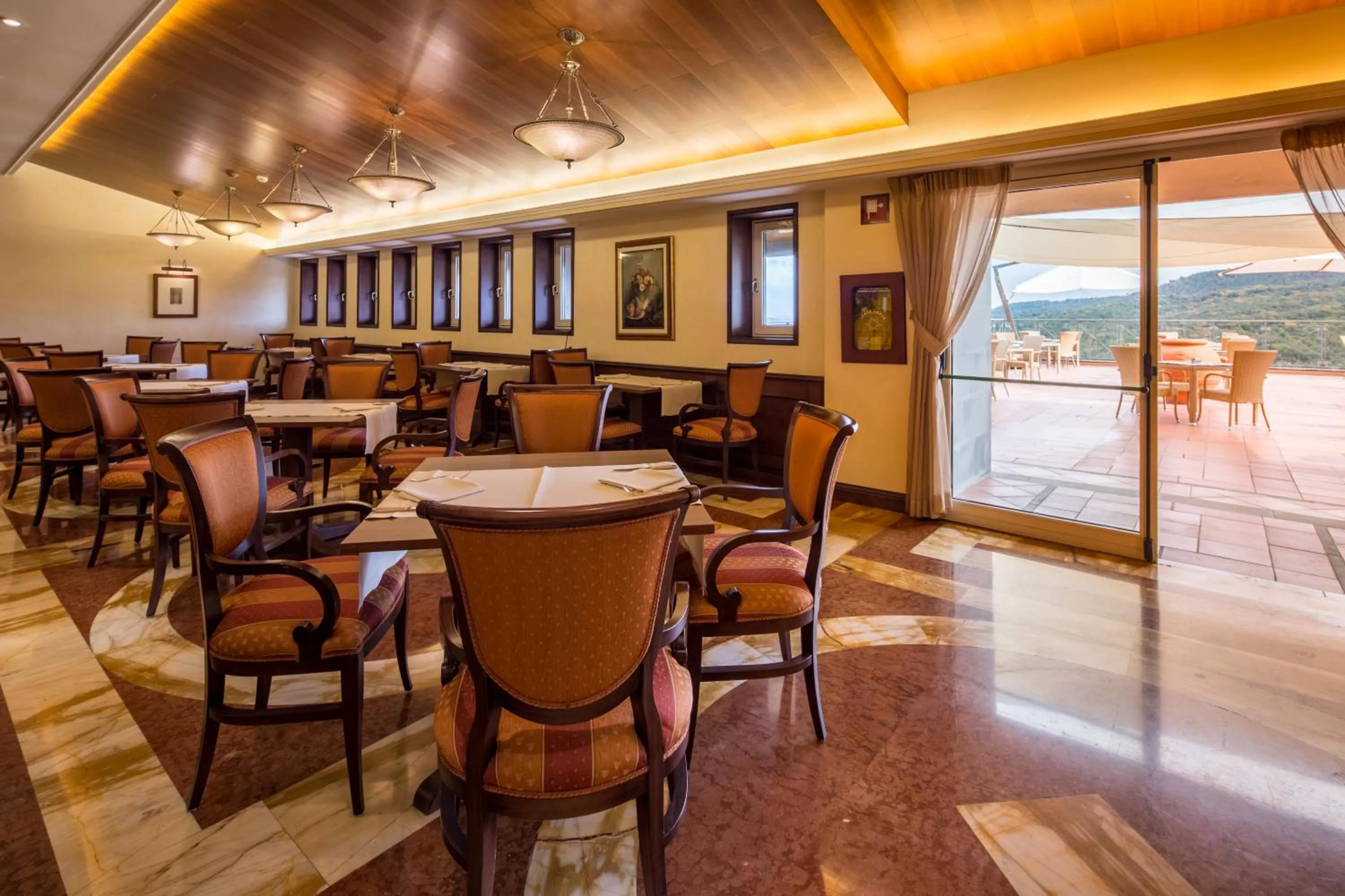 Restaurant/places to eat in Mercure Petriolo Siena Terme Spa Hotel