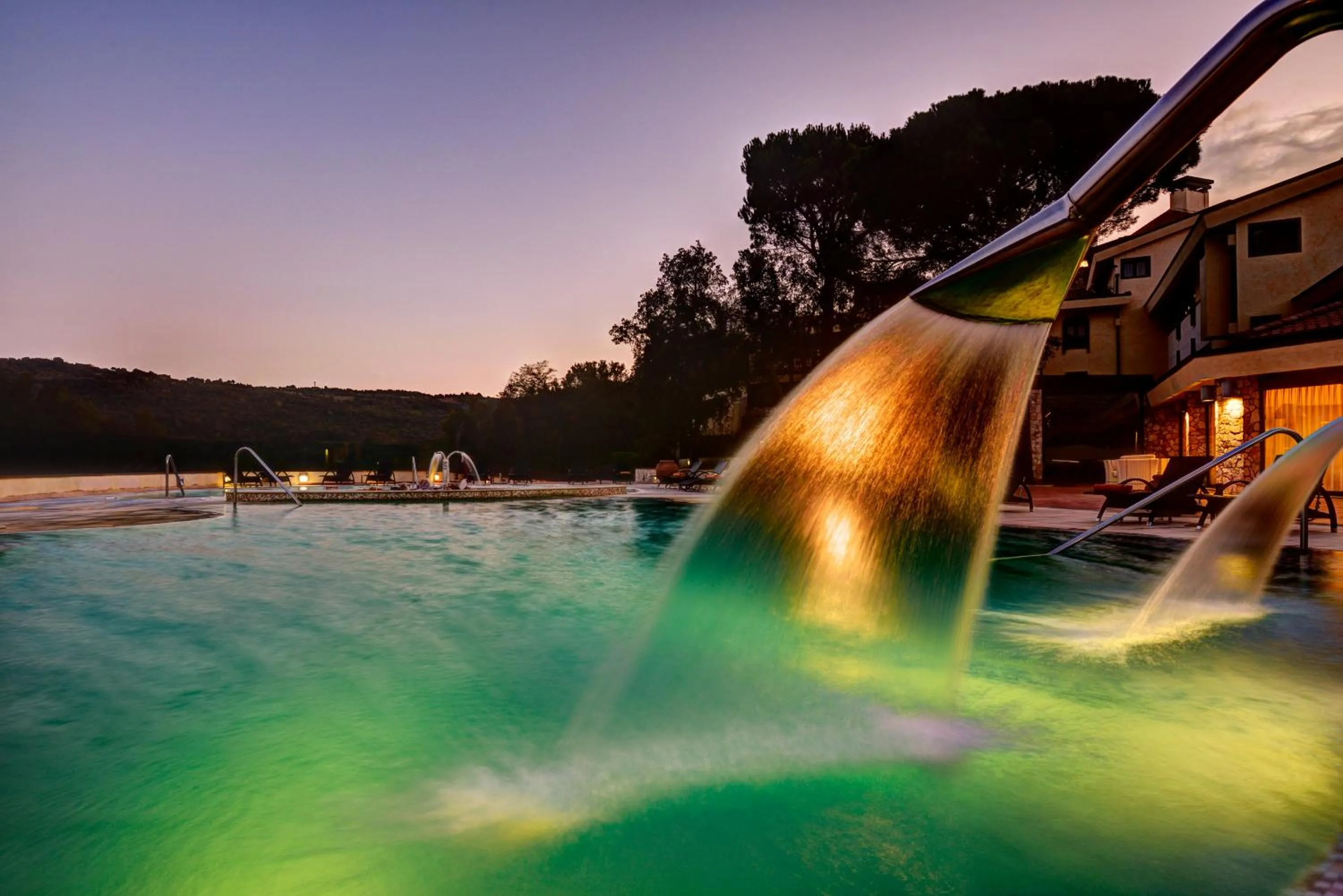 Hot Tub in Mercure Petriolo Siena Terme Spa Hotel