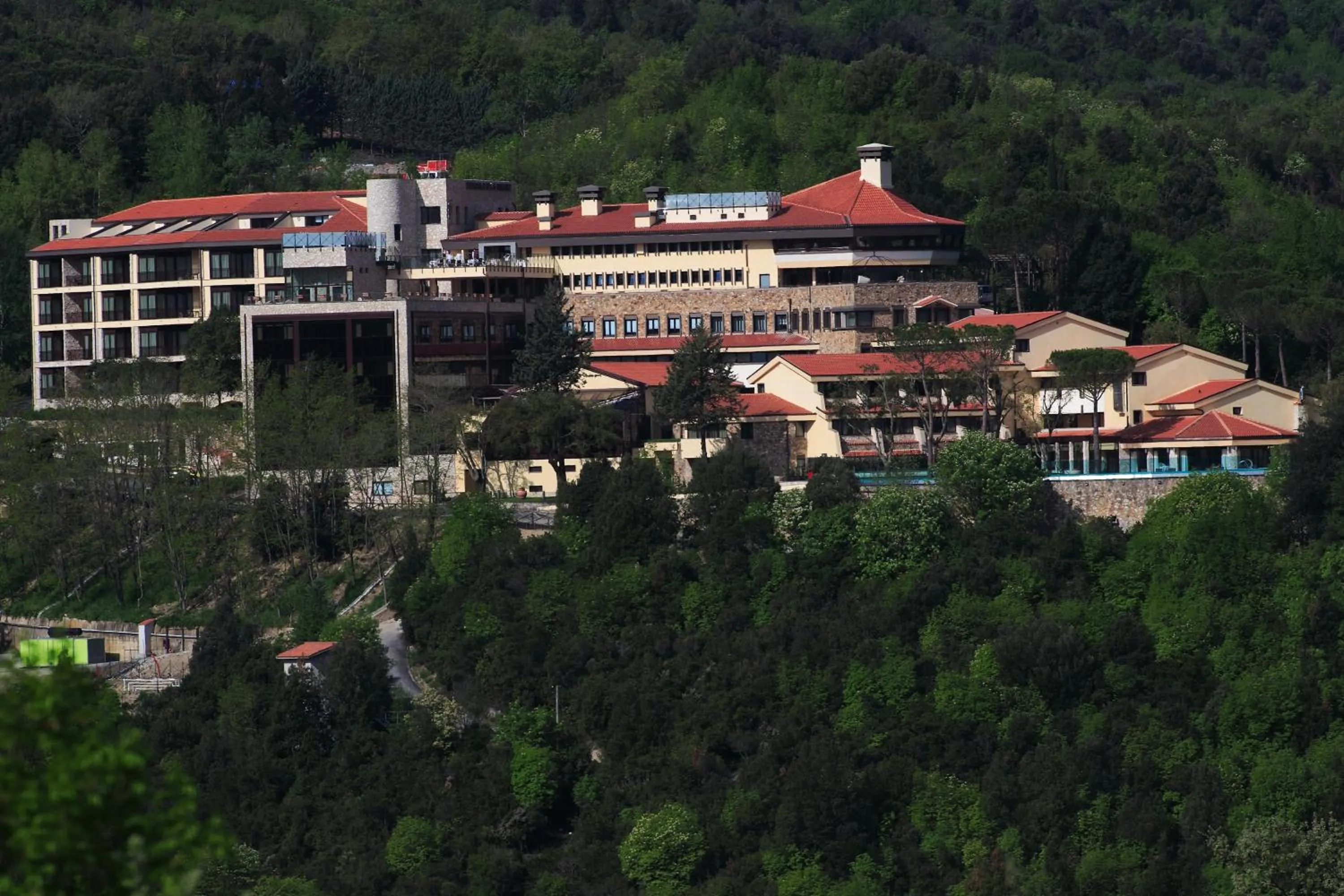 Bird's eye view in Mercure Petriolo Siena Terme Spa Hotel