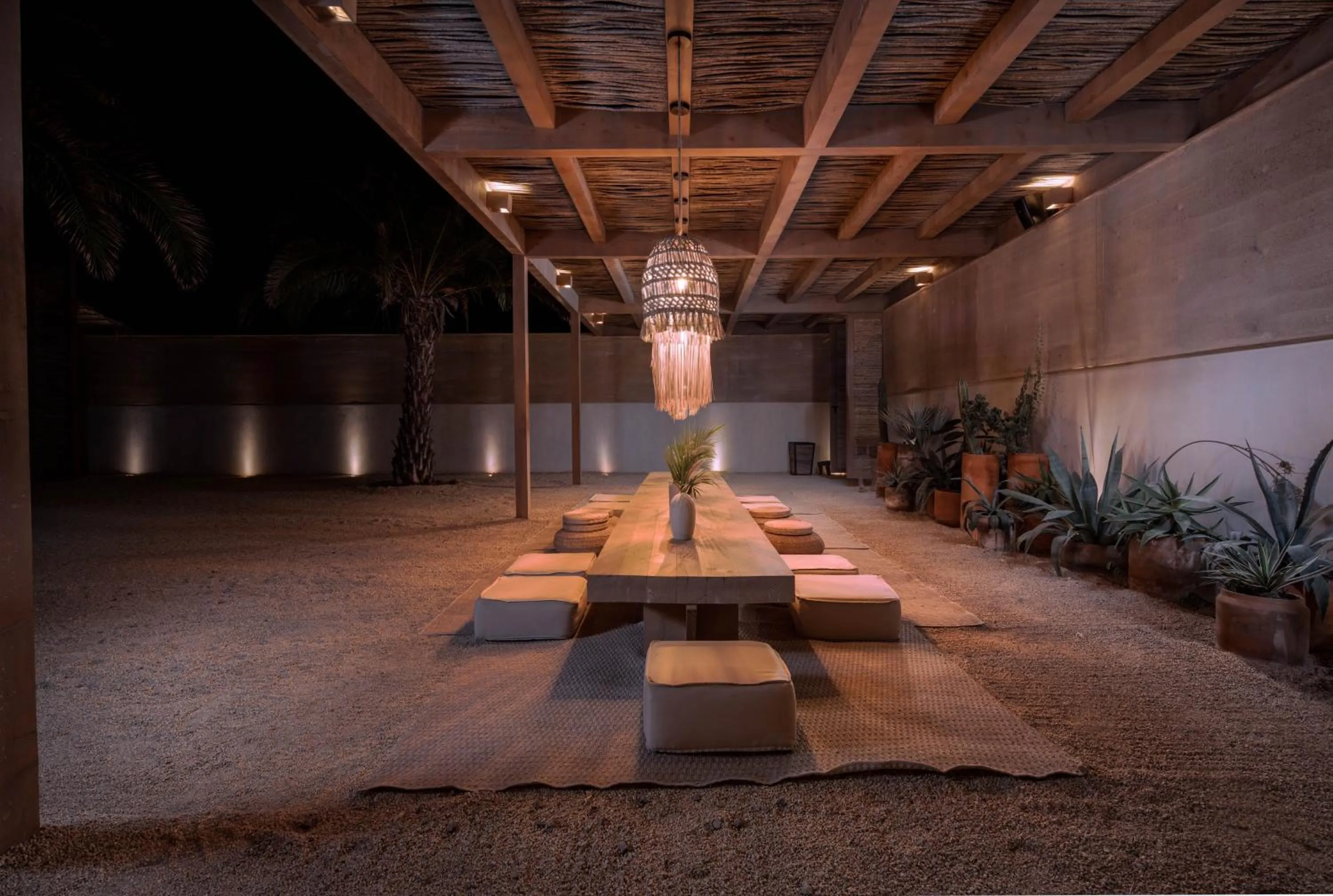 Patio in El Perdido Desert Dream