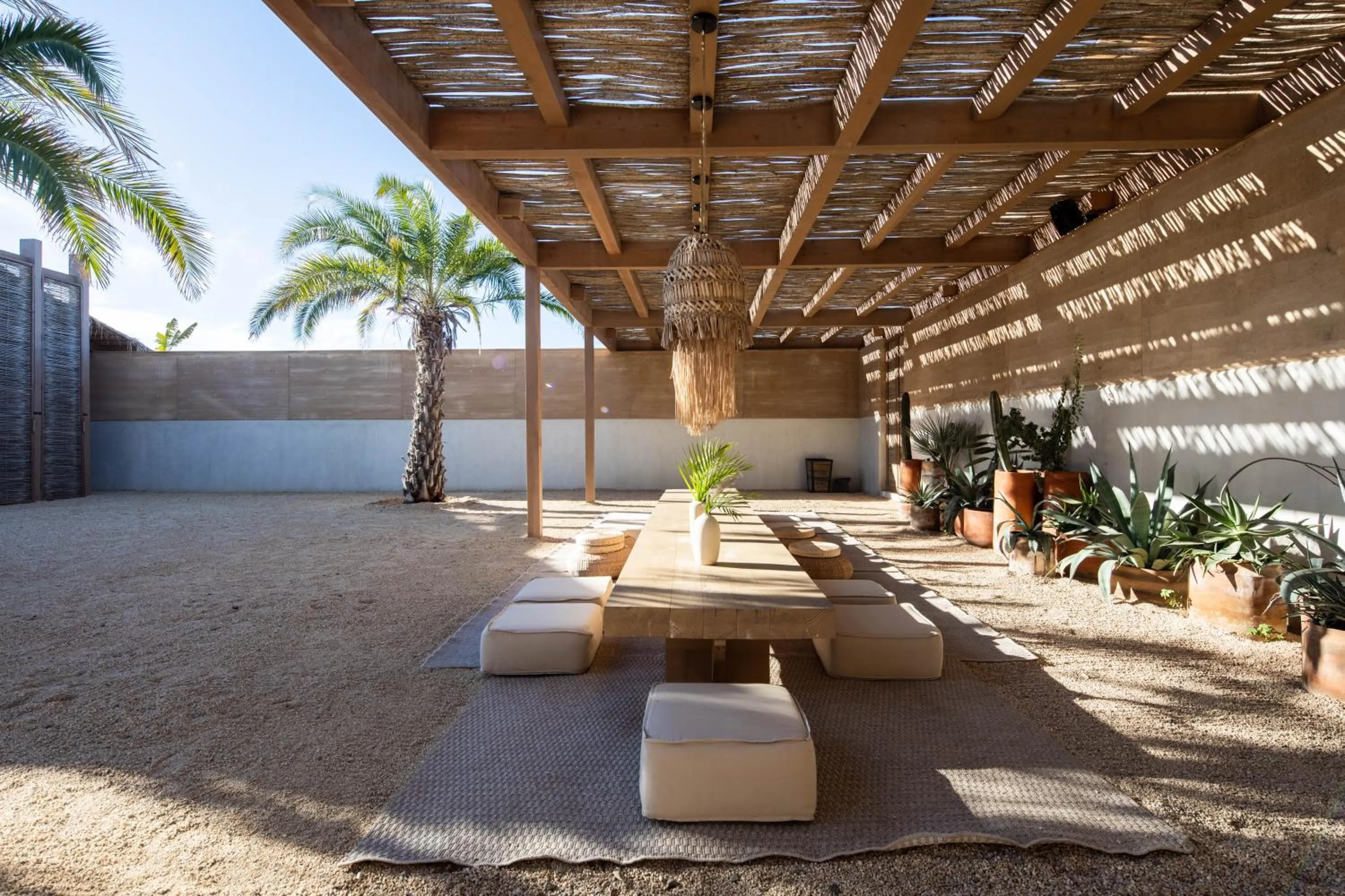 Patio in El Perdido Desert Dream