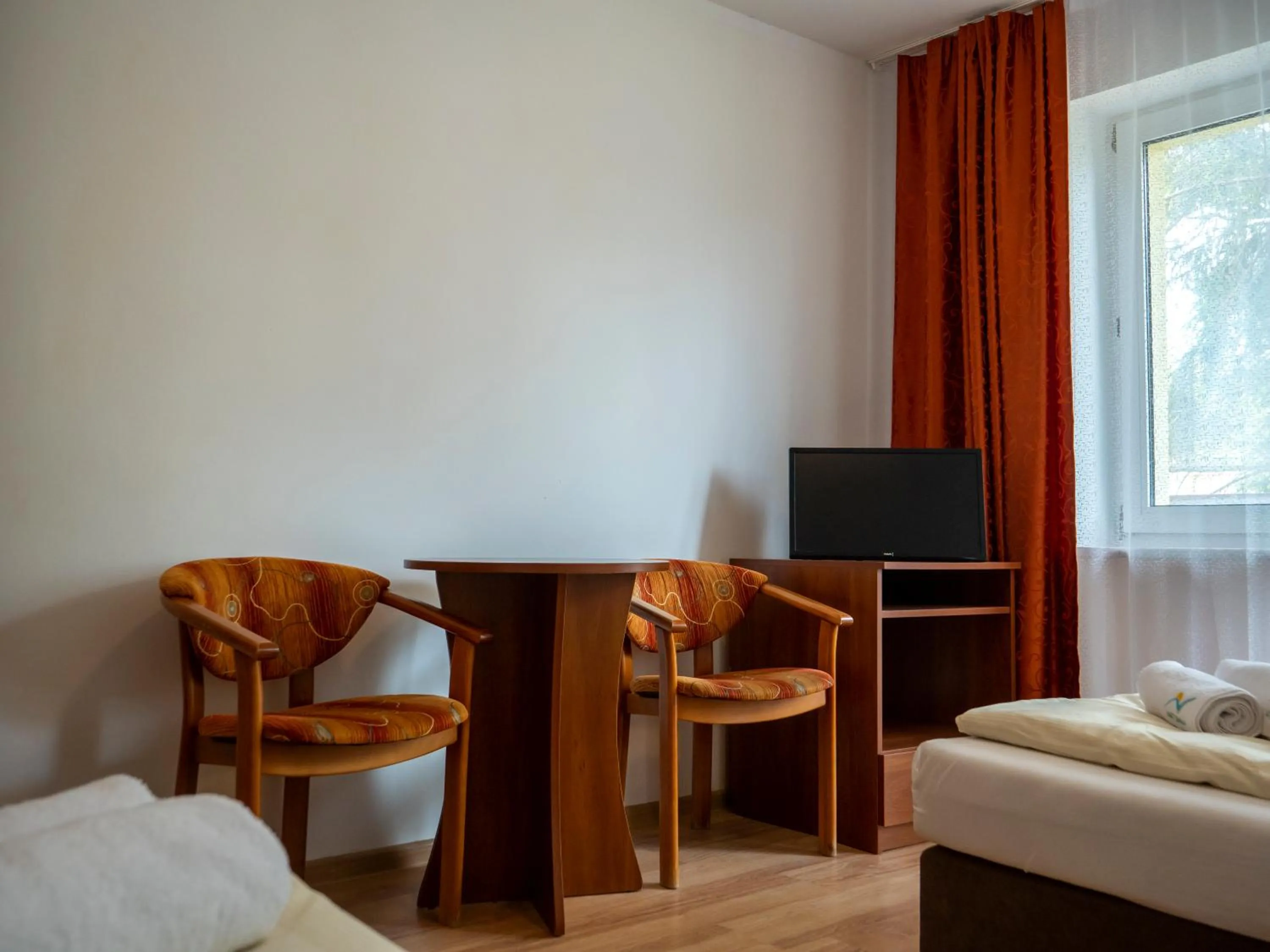 Seating area, Bed in Słoneczny Brzeg Natura Tour