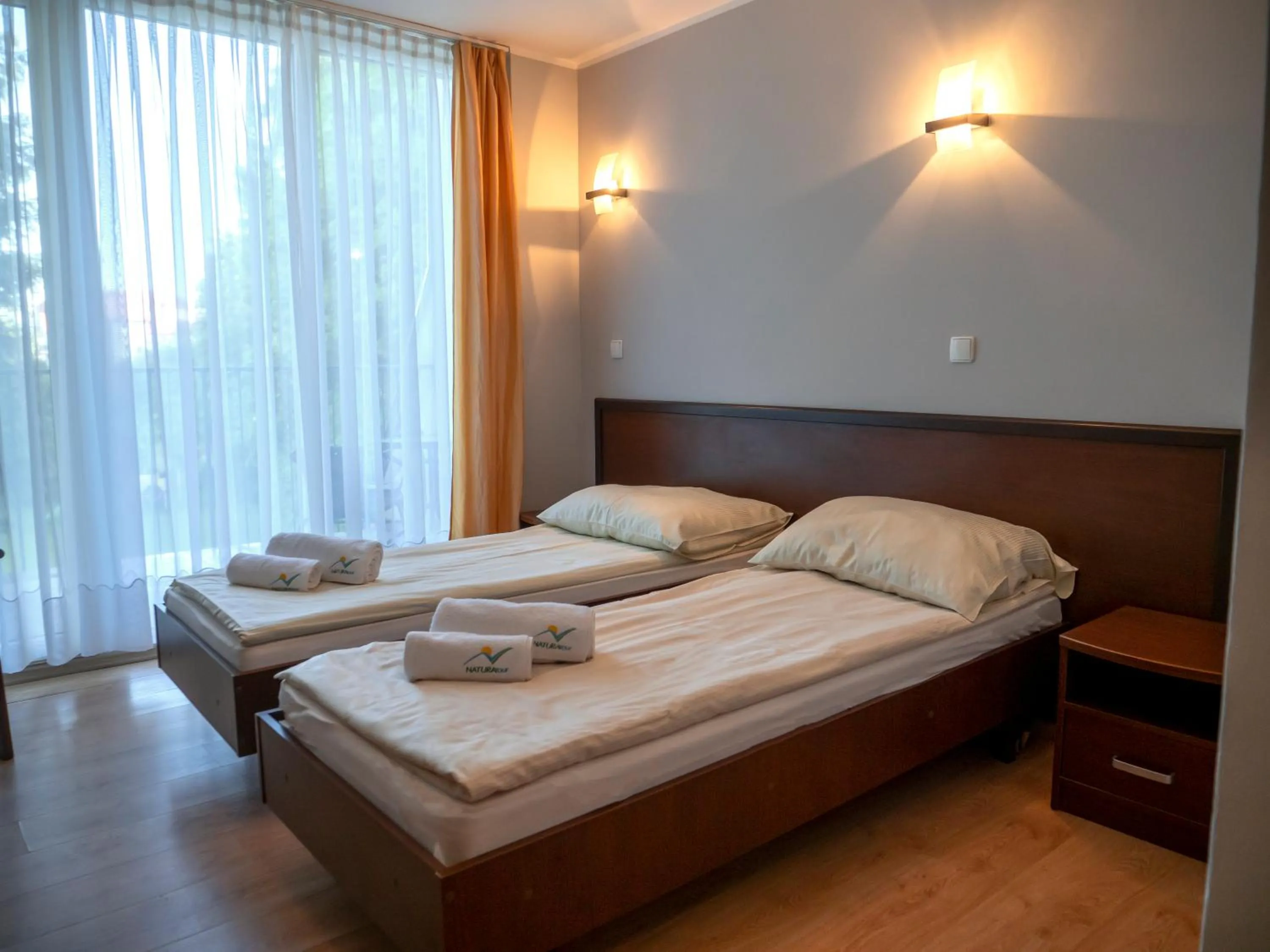 Bed in Słoneczny Brzeg Natura Tour