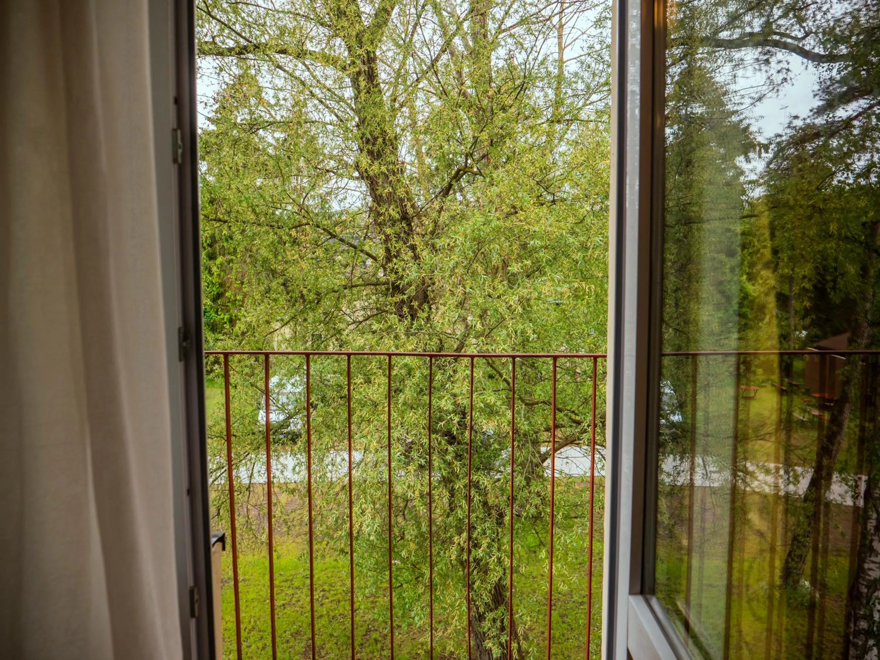 Garden view in Słoneczny Brzeg Natura Tour