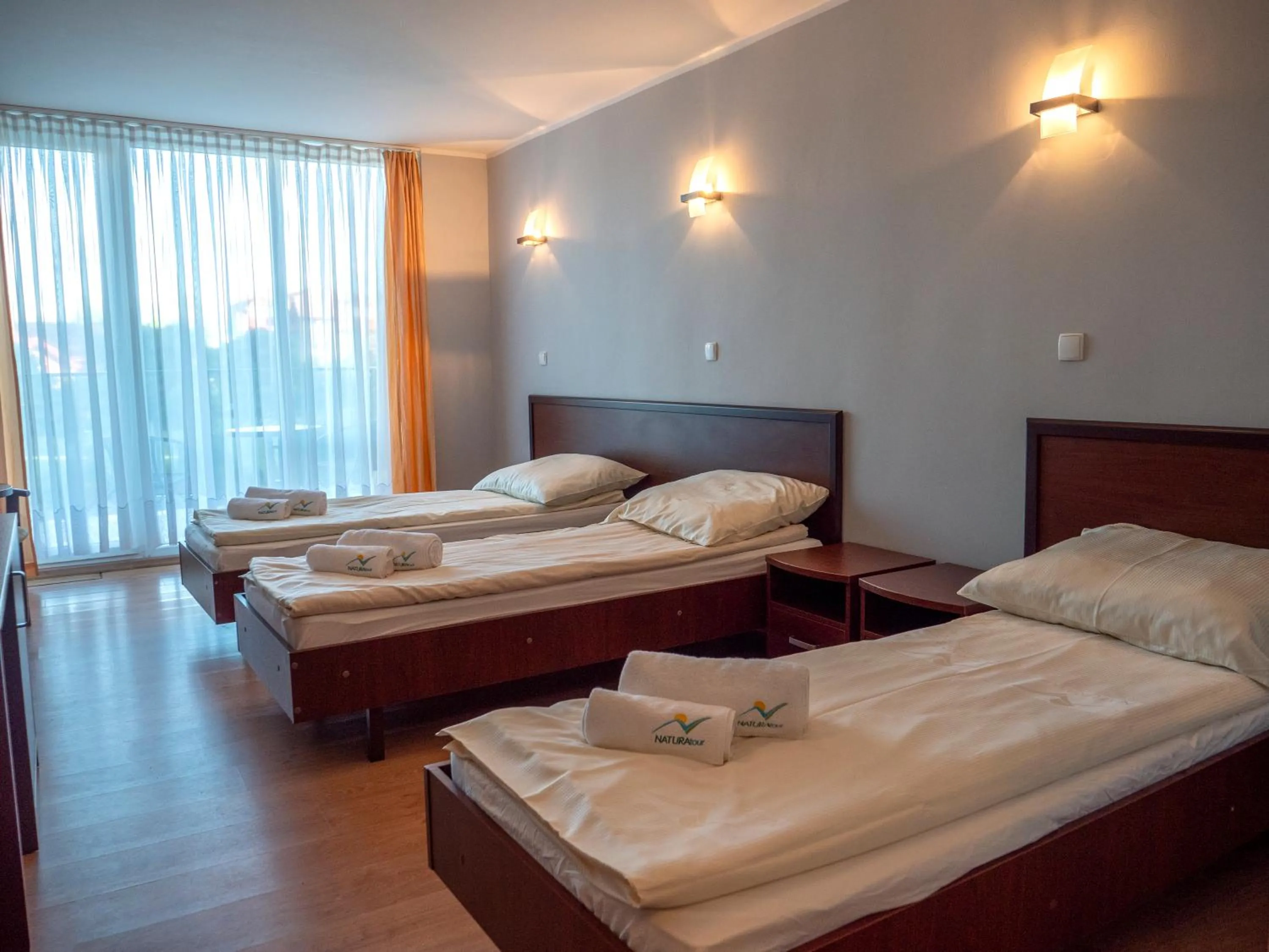 Bed in Słoneczny Brzeg Natura Tour