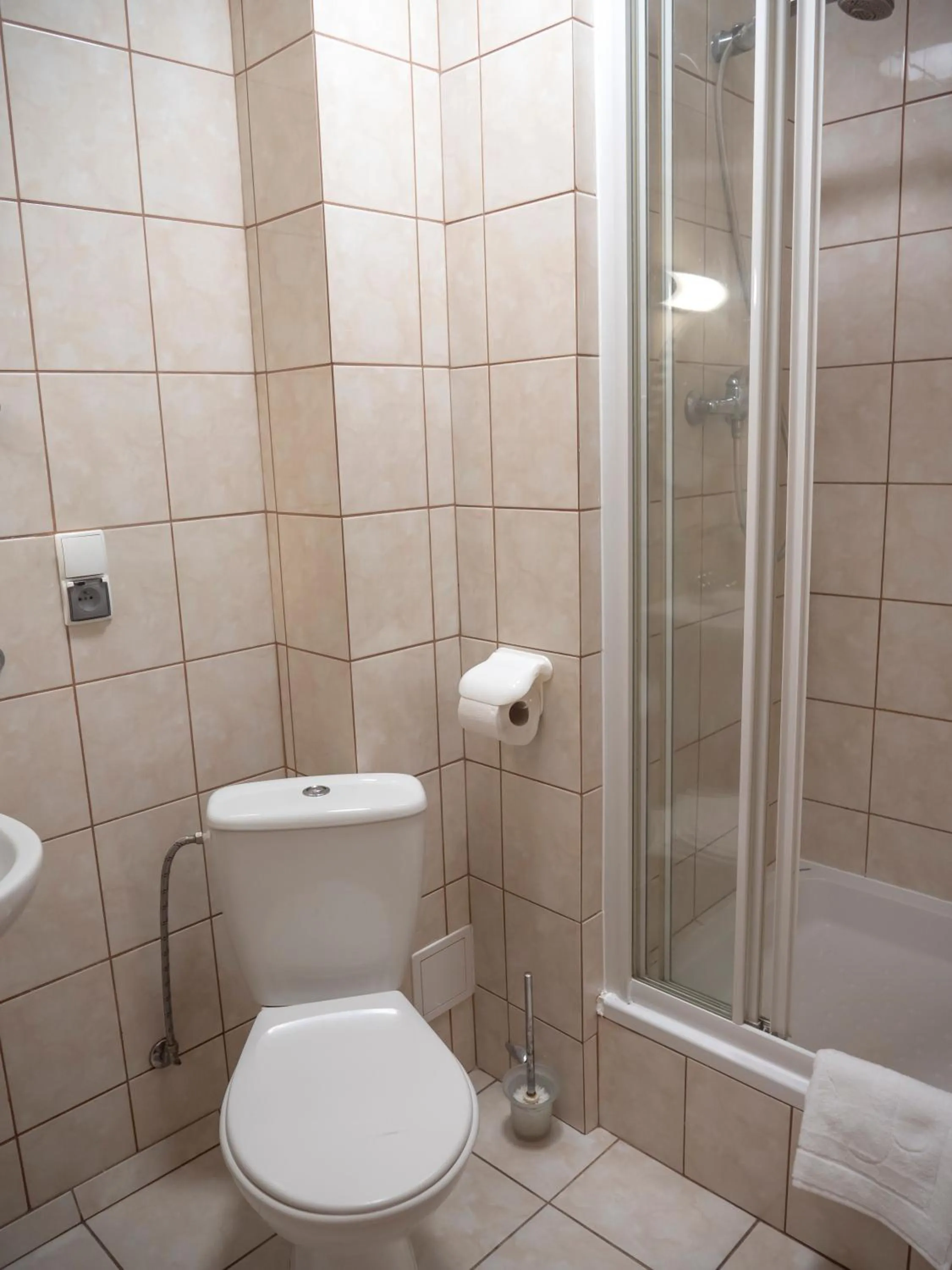 Bathroom in Słoneczny Brzeg Natura Tour