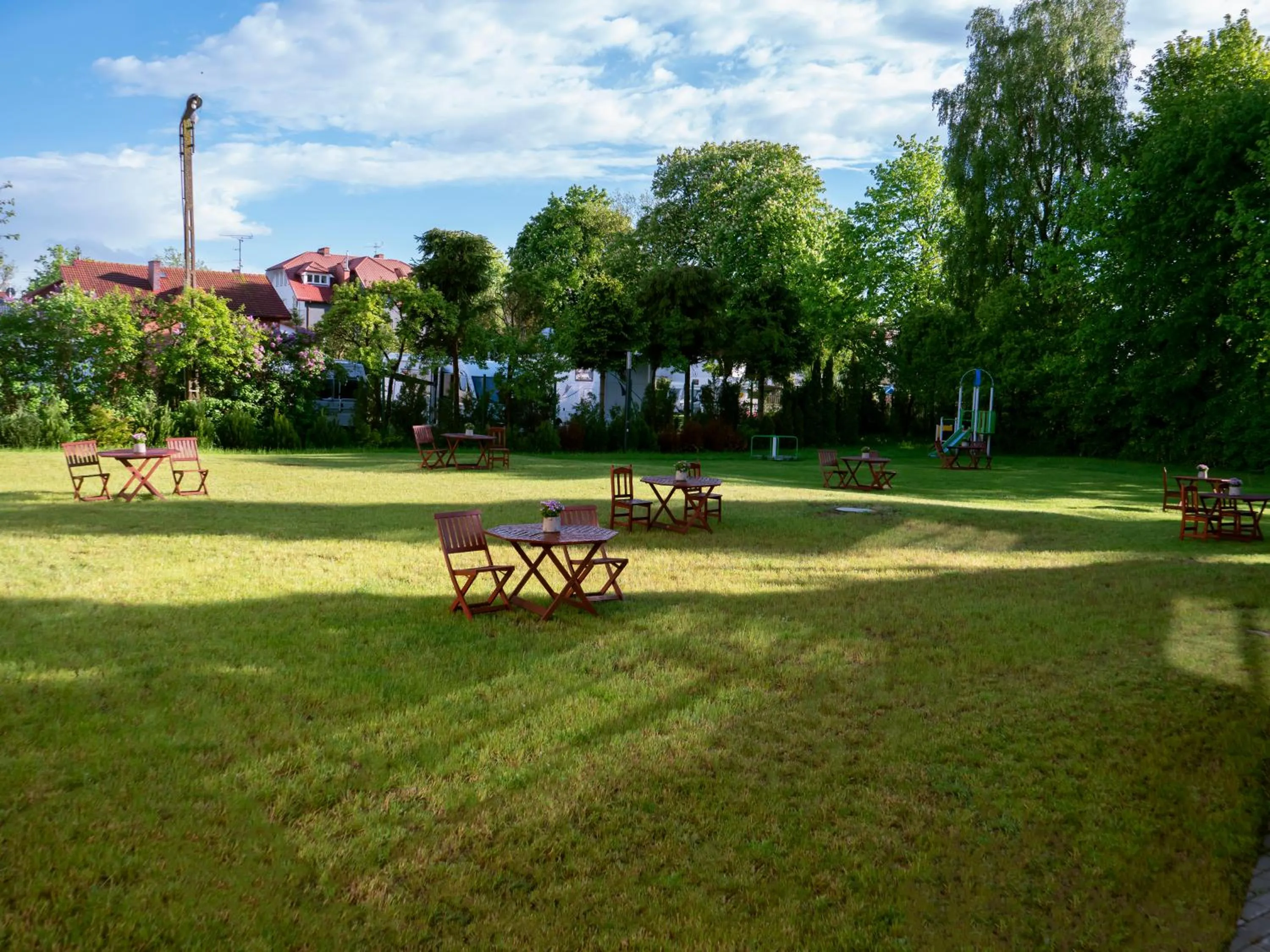 Garden in Słoneczny Brzeg Natura Tour