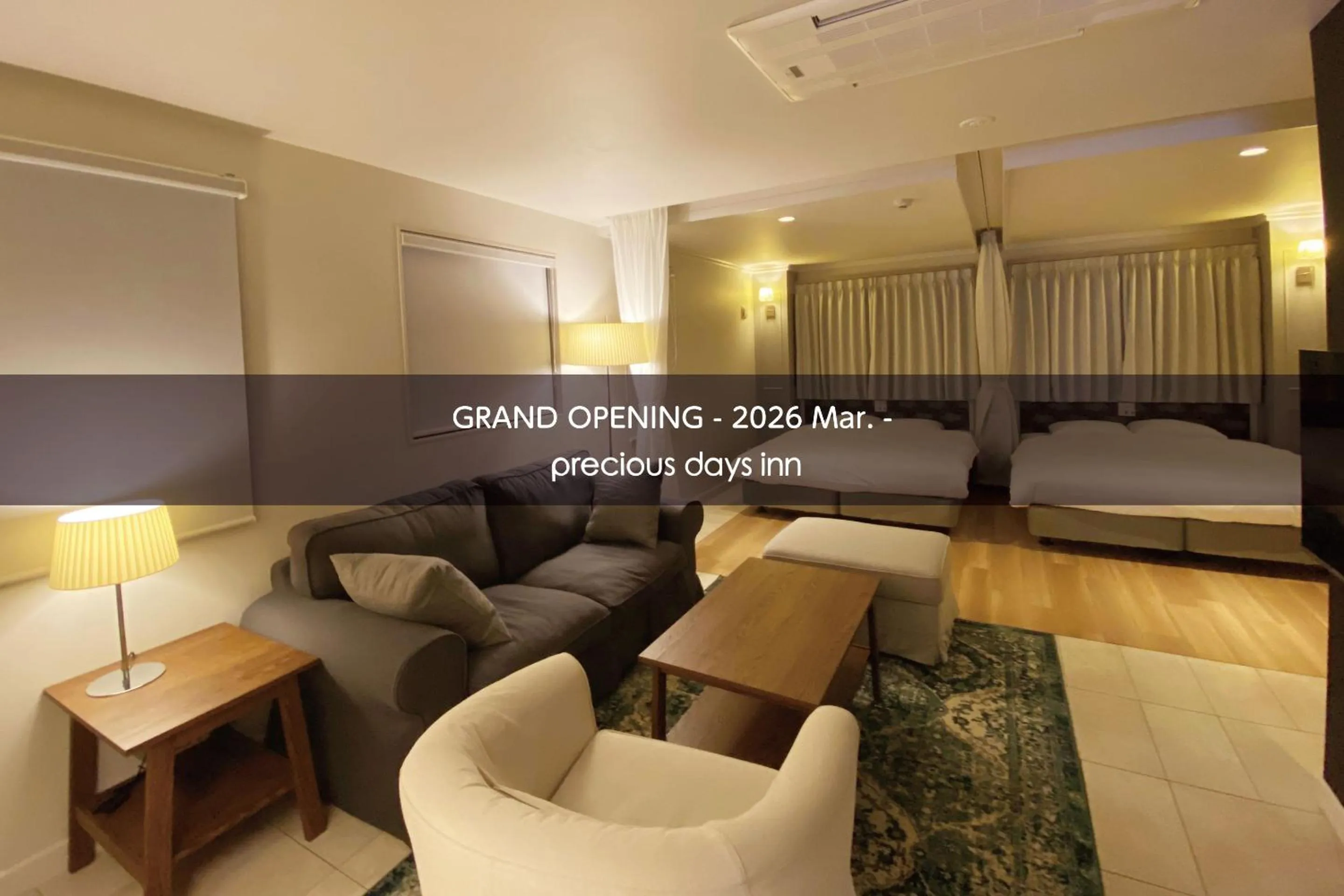 Photo of the whole room in precious days inn