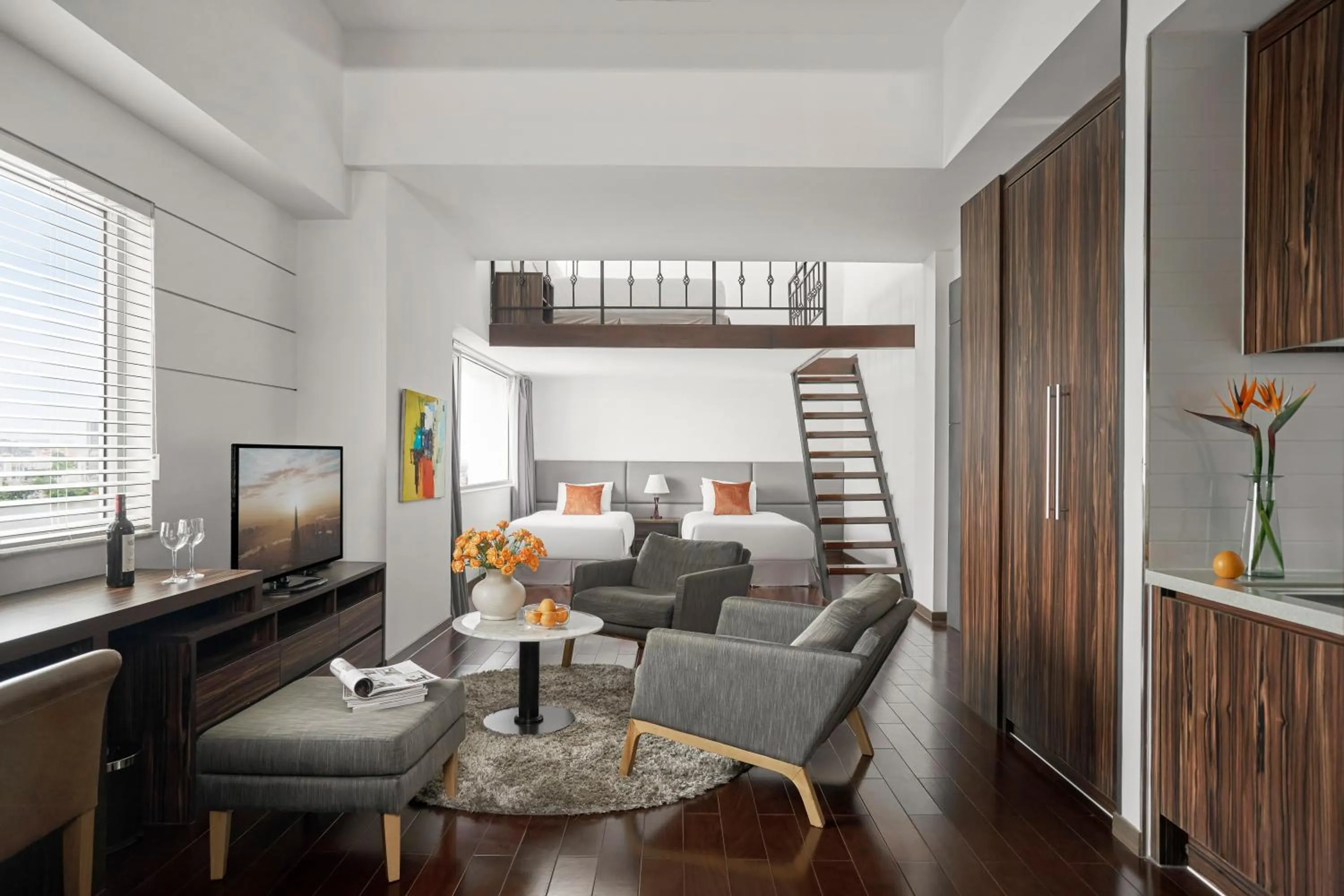 Photo of the whole room in Oakwood Hotel & Apartments Saigon