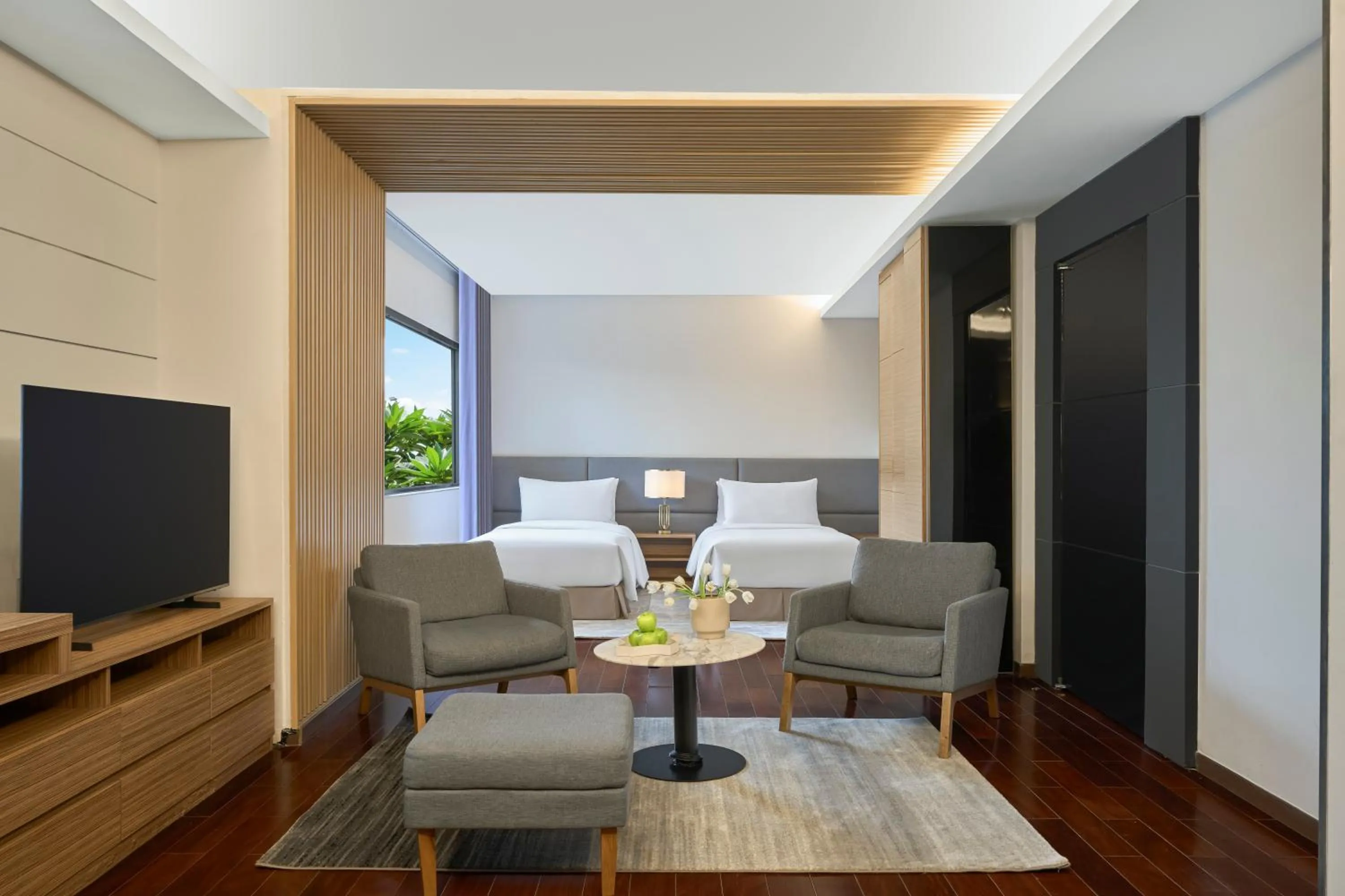 Living room in Oakwood Hotel & Apartments Saigon