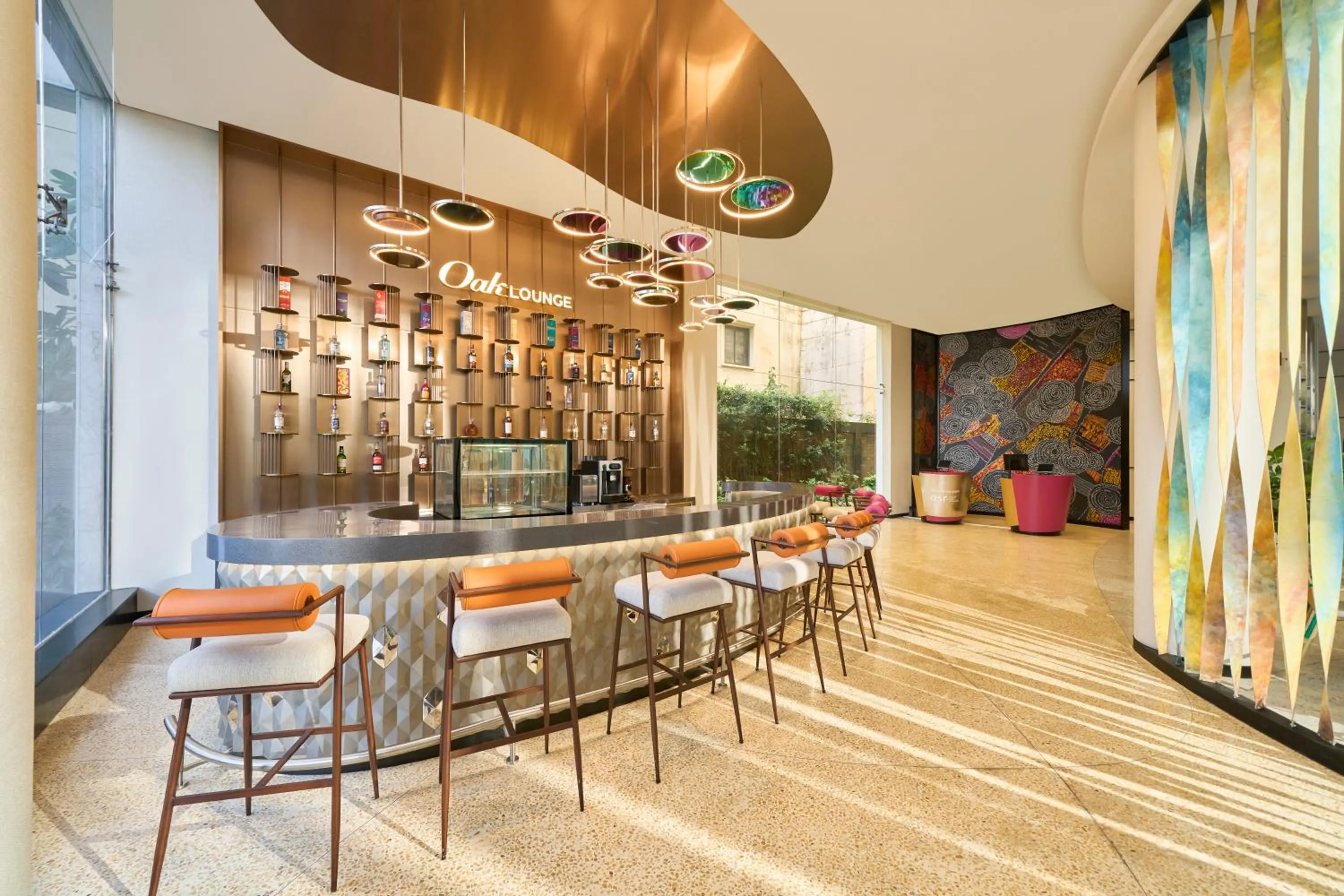 Lounge or bar in Oakwood Hotel & Apartments Saigon